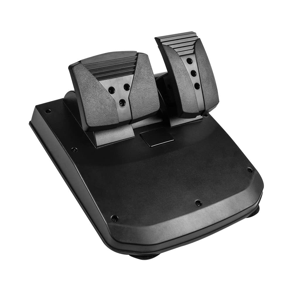 NBCP Racing Wheel with 270/900° Rotation - PC Steering Wheel with Pedals, Dual-Motor Vibration & Gear Shifter - Compatible with Xbox Series X|S, Xbox One, PS4, PS3, PC, Nintendo Switch, Xbox 360 - Perfect for Racing Games & Driving Simulator Experience
