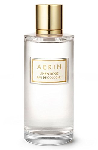 Aerin Beauty Linen Rose Eau De Cologne for Women - Floral Fresh Perfume Spray, Light & Airy Scent for Daytime Wear, Office & Summer Evenings