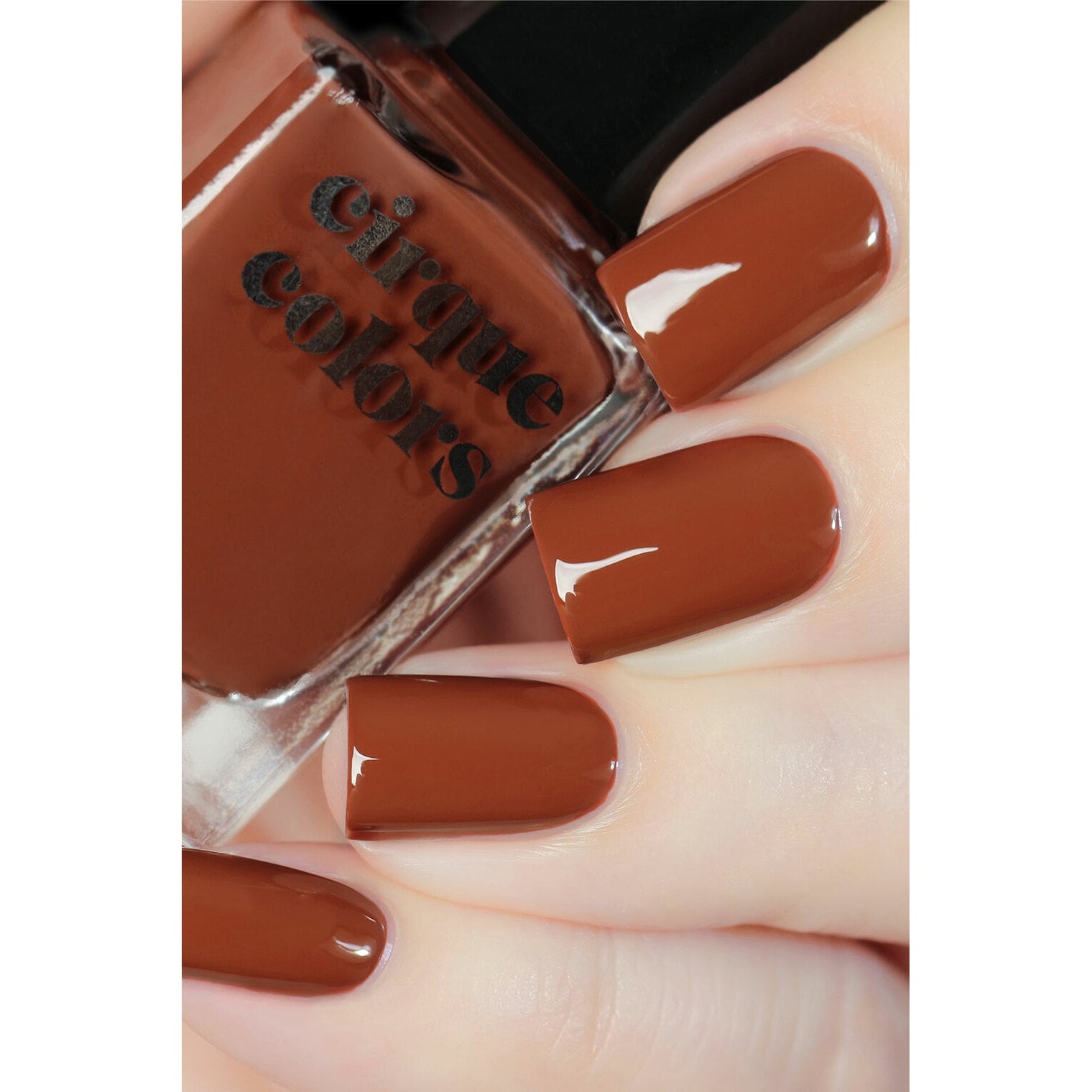 Cirque Colors Brownstone Nail Polish - 0.37 oz Vegan & Cruelty-Free Nail Lacquer for Professional Salon Quality at Home | Perfect for Fall, Winter & Everyday Wear