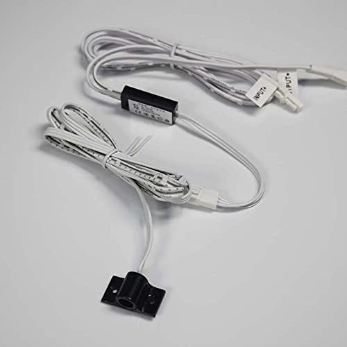 12V Automatic On/Off PIR Motion Sensor Switch for LED Strip Lights - Cabinet & Wardrobe Lighting, Energy Saving (Color: Single Induction) - Perfect for Closet, Kitchen, Staircase & Night Light