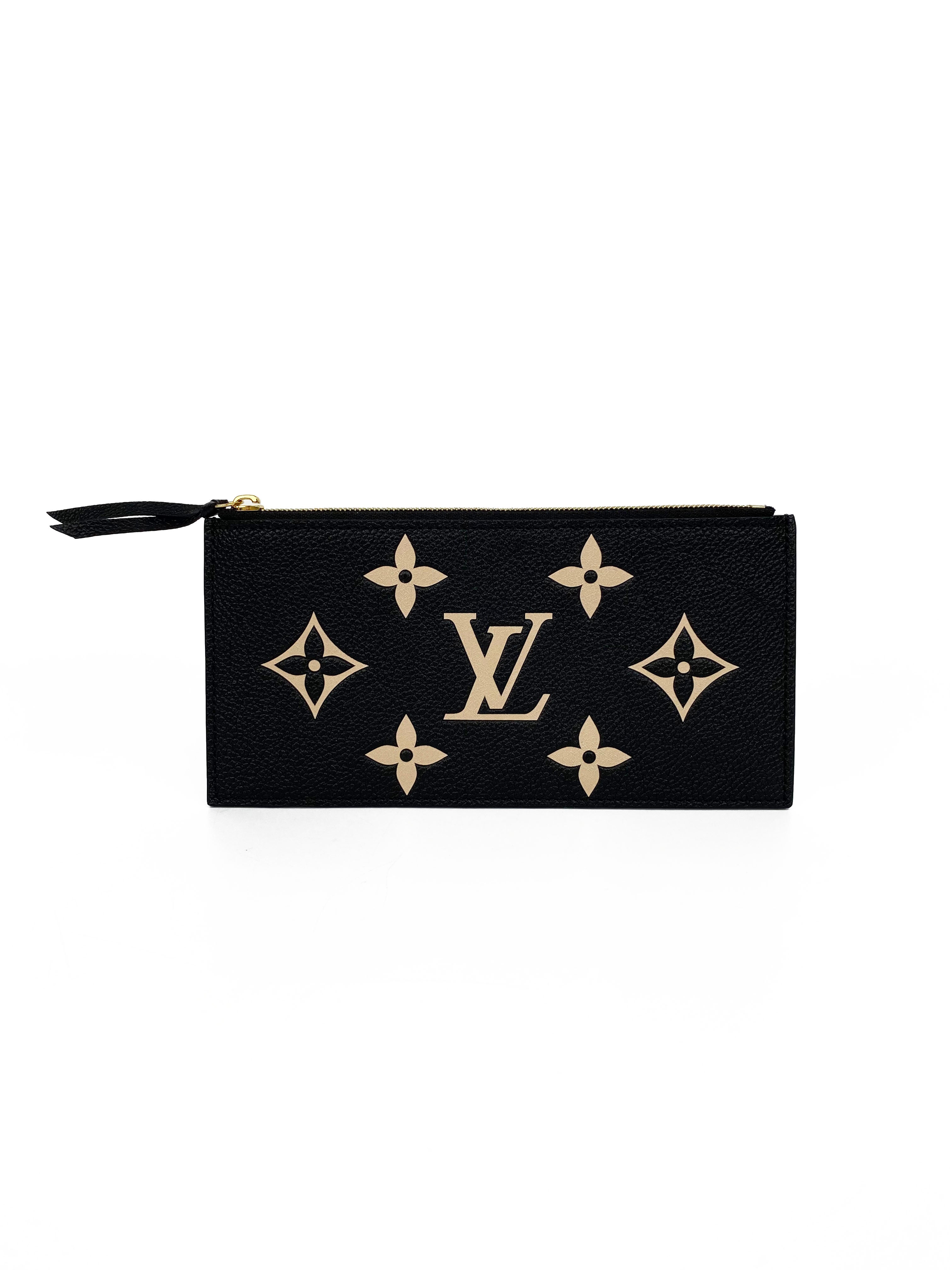 Louis Vuitton Black Felicie Pochette Insert Organizer - Luxury Crossbody Bag with Removable Strap for Women | Perfect for Date Night, Travel & Everyday Use