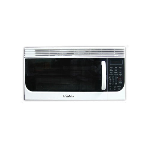 Multistar MH45W1000SH Over The Range Microwave Oven - 220V, 1.0 Cu. Ft. Capacity, Stainless Steel - Perfect for Kitchen Remodeling & Space-Saving Installation