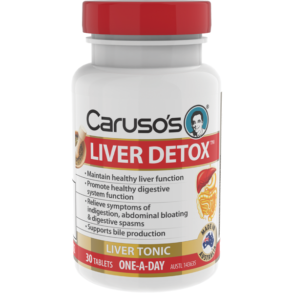 Caruso's Liver Detox Supplement - Natural Liver Cleanse & Support Formula for Detoxification & Liver Health | Supports Digestion & Energy Boost