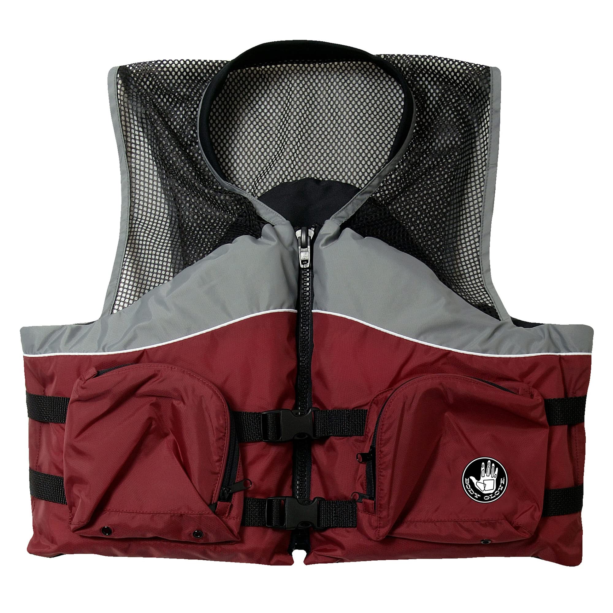 Body Glove Cove Unisex Nylon Fishing Vest - Waterproof Lightweight Fishing Jacket for Men & Women, Ideal for Kayaking, Boating, Paddling & Outdoor Water Sports | Perfect for Fishing Trips, Beach Activities & Marine Safety Gear