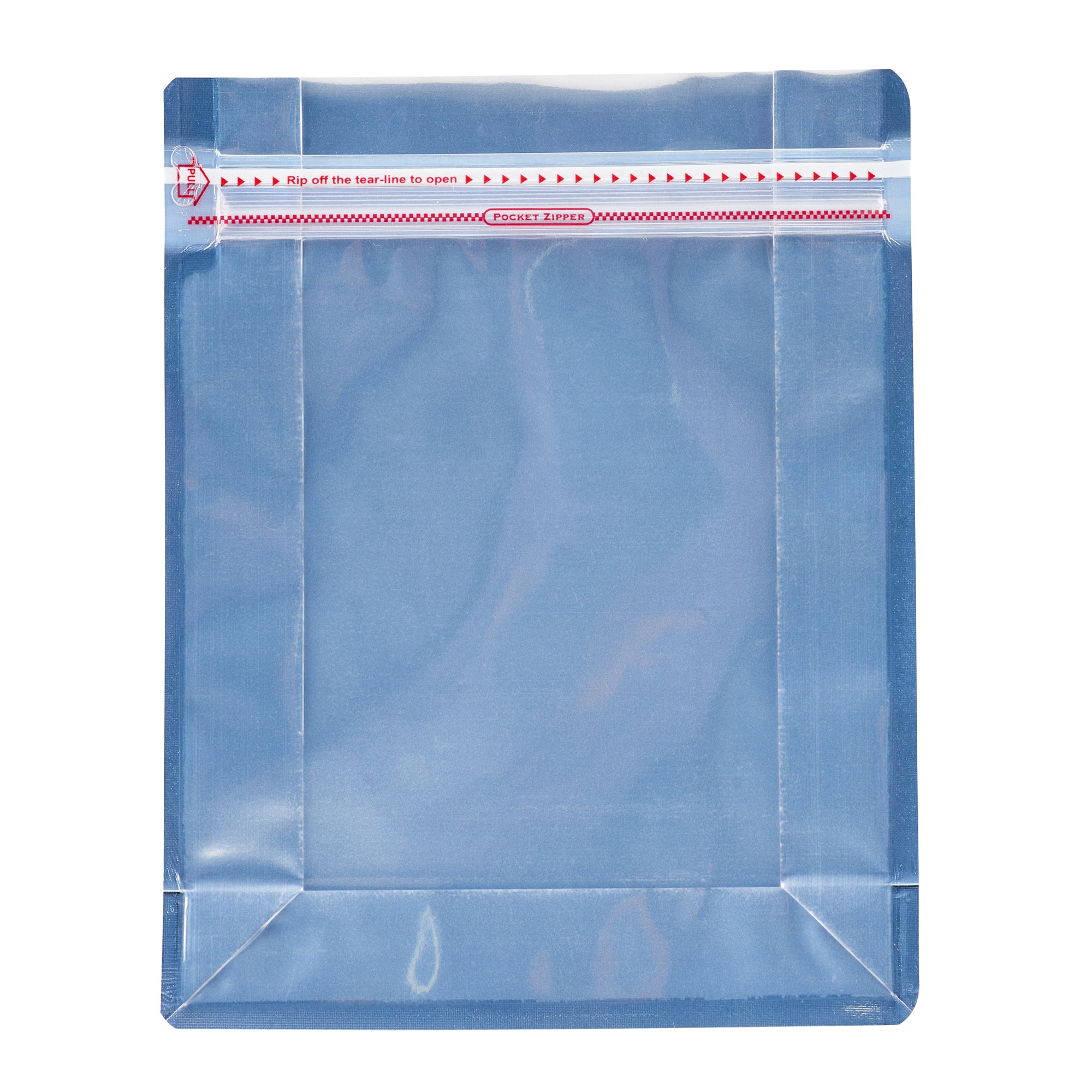 Premium Red Plastic Snack Bags - Large 9.5