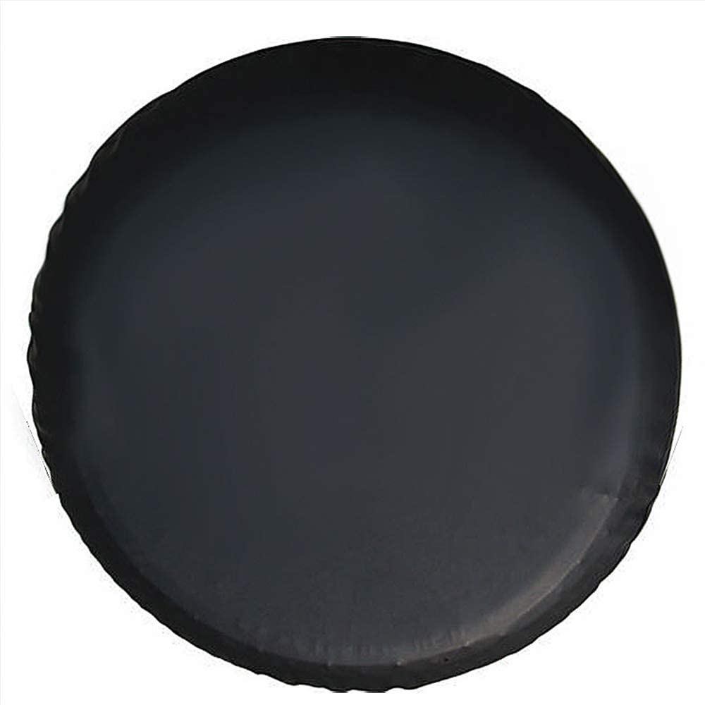 Premium Leather SUV & Caravan Spare Wheel Cover - Waterproof & UV Resistant 17 Inch (78-81cm Diameter) Tire Protector for Road Trips & Outdoor Adventures