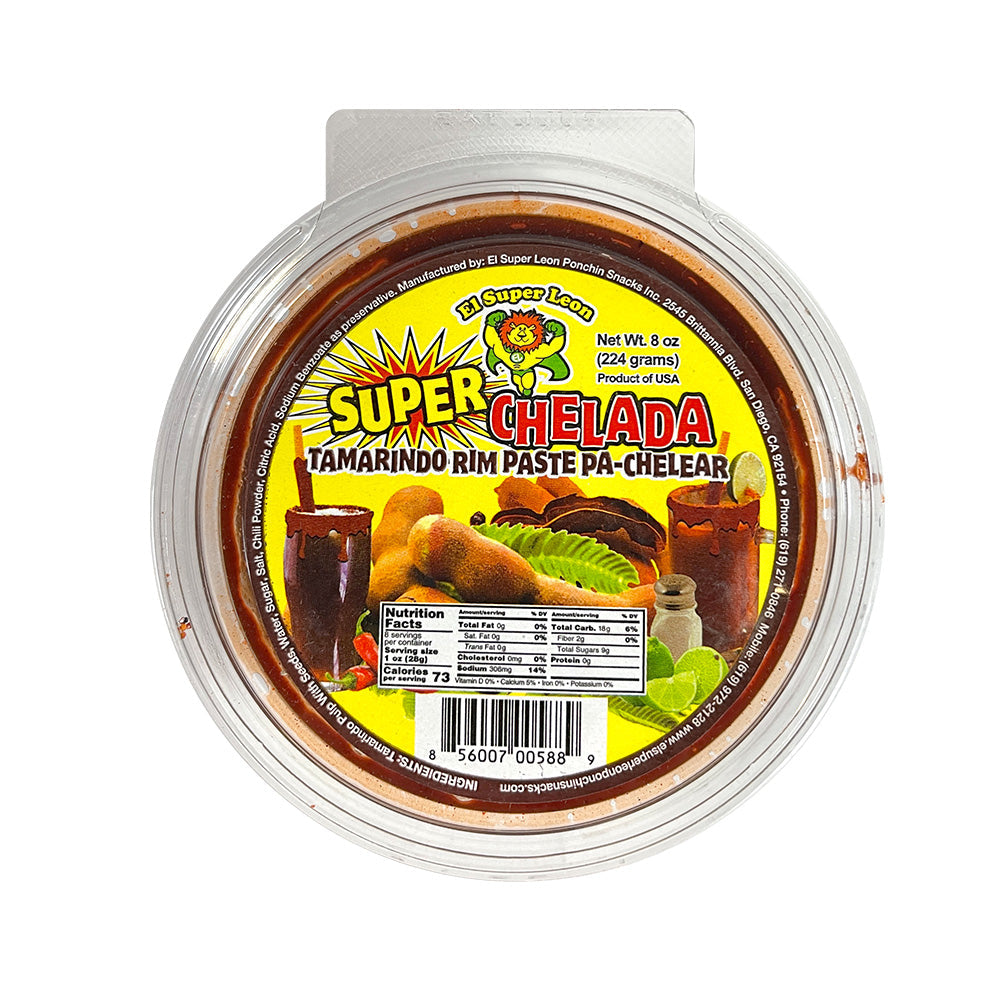 El Leon Super Chelada Tamarindo | Premium Tamarind Flavored Beer Mix | Perfect for Parties, BBQs & Outdoor Gatherings