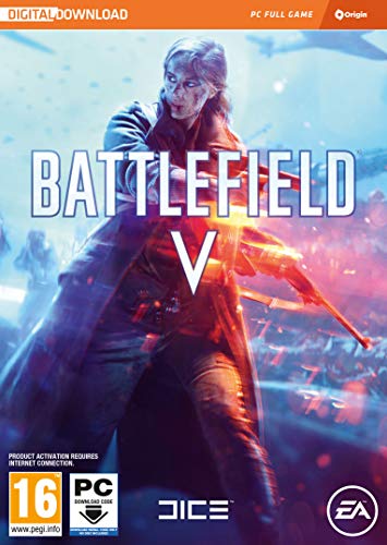 Battlefield V PC Game - Digital Download Code in Box | WW2 First-Person Shooter | Perfect for Gaming Enthusiasts & FPS Fans