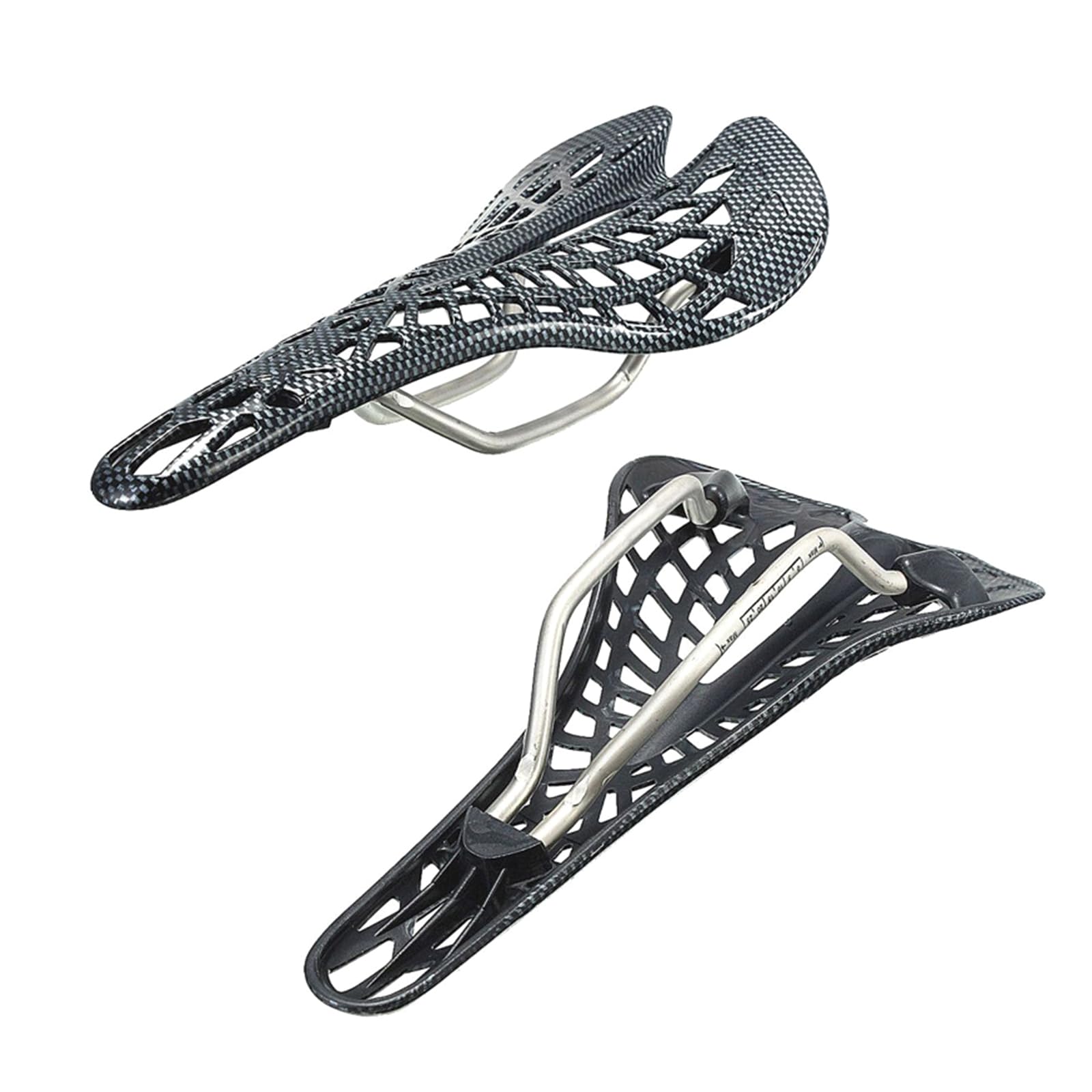 Premium Shock-Absorbing Adjustable Bike Saddle - Comfortable Mountain & Road Bicycle Seat for Men & Women - Ideal for Long-Distance Cycling, Commuting, and Trail Riding