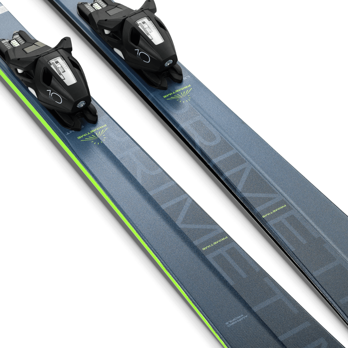 Elan PRIMETIME 22 PS Ski with EL 10.0 DB585418 Bindings 2025 - Premium All-Mountain Skis for Intermediate to Advanced Skiers - Perfect for Groomed Trails, Powder, and Freeride Adventures