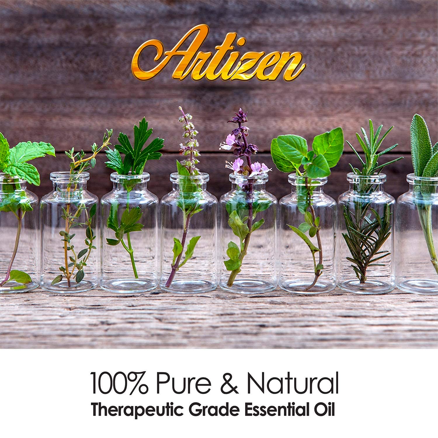 Artizen 30ml Sage Essential Oil - 100% Pure Therapeutic Grade Aromatherapy Oil for Diffuser, Massage & Relaxation - 1 Fl Oz (30ml) Bottle
