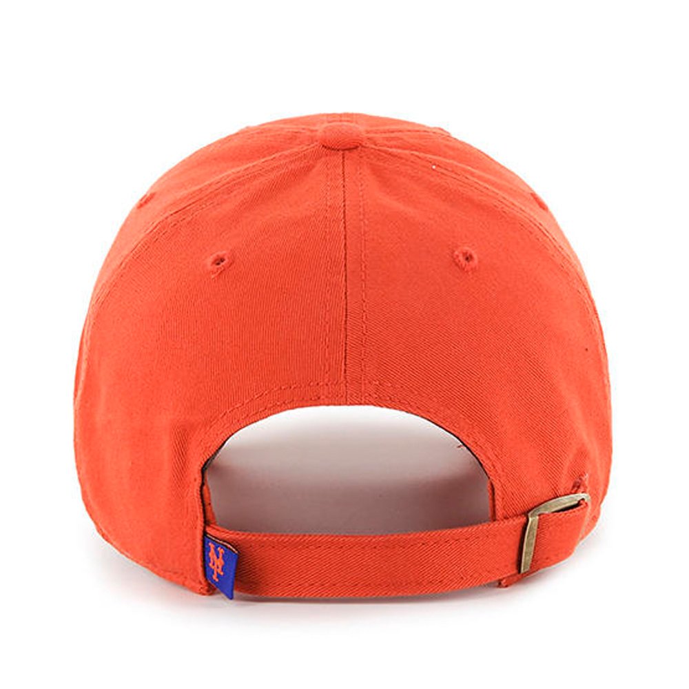 New York Mets Adjustable Baseball Cap - Orange Snapback Hat for Men & Women - Perfect for Games, Outdoor Activities & Fan Gear