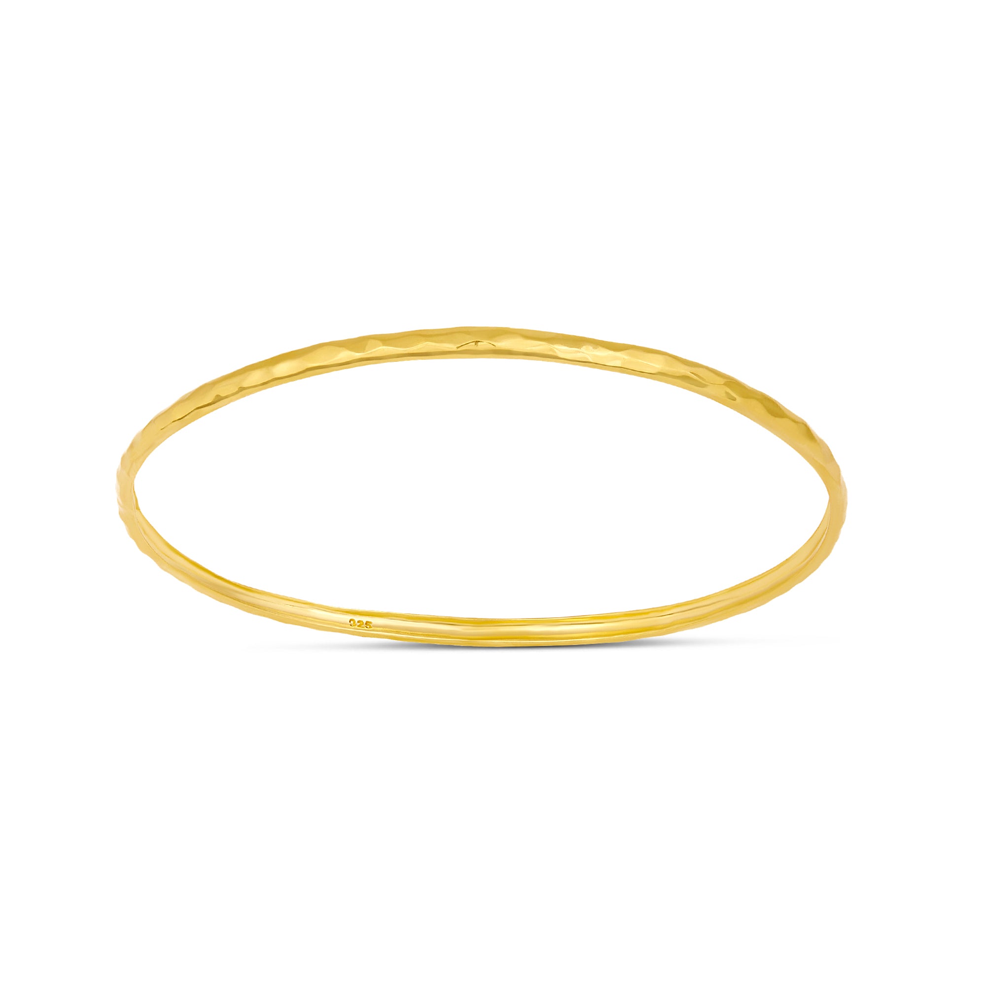 Elegant 14K Gold Bangle Bracelet for Women - Minimalist & Dainty Jewelry Gift for Her - Perfect for Weddings, Anniversaries & Everyday Wear
