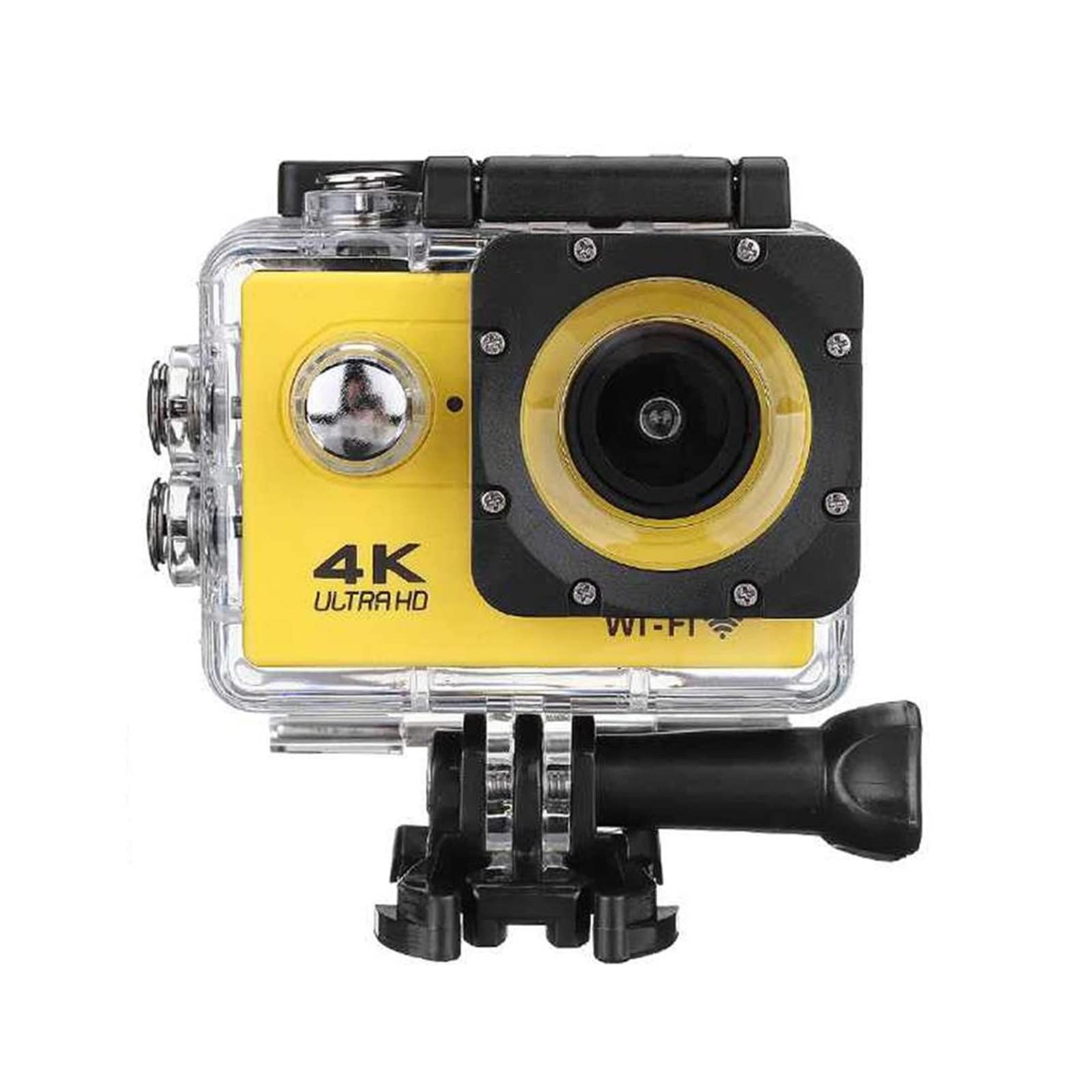 4K Ultra HD Action Camera - 1080P 30m Waterproof Sports Camera with 170° Wide Angle Lens, 2.0 Inch LCD Screen & Night Vision - Perfect for Diving, Skiing, Cycling and Outdoor Adventures (Roze)