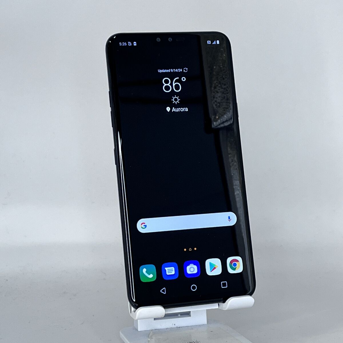 LG V40 ThinQ 64GB Unlocked Smartphone - Aurora Black | 4G LTE Android Phone with Dual Camera & Hi-Fi Quad DAC | Perfect for Streaming, Gaming & Photography