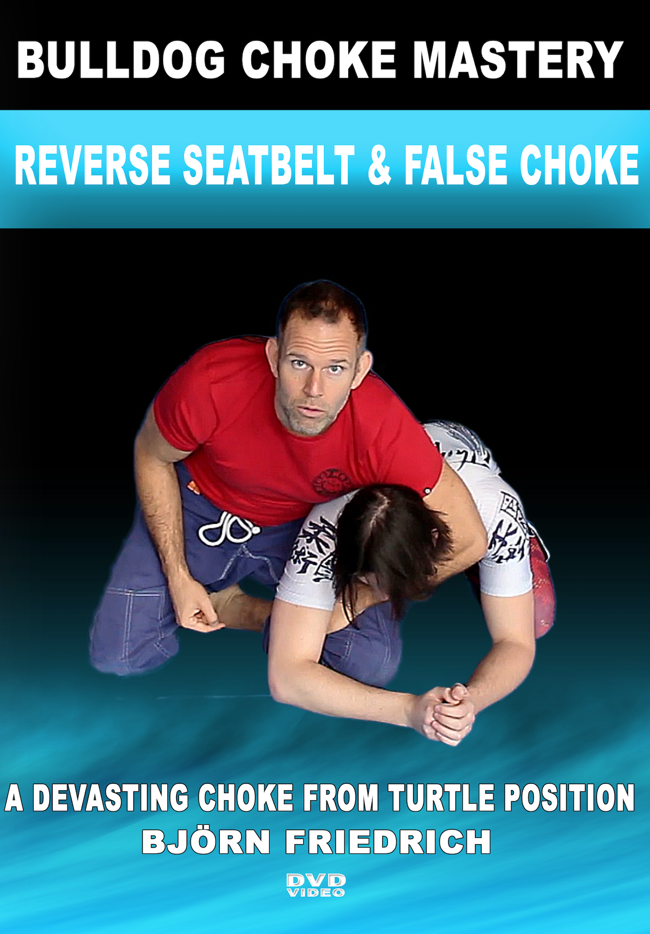 Bulldog Choke Mastery 4 DVD Set with Bjorn Friedrich - Complete BJJ Training System for Grappling & MMA Fighters - Perfect for Home Practice & Competition Preparation