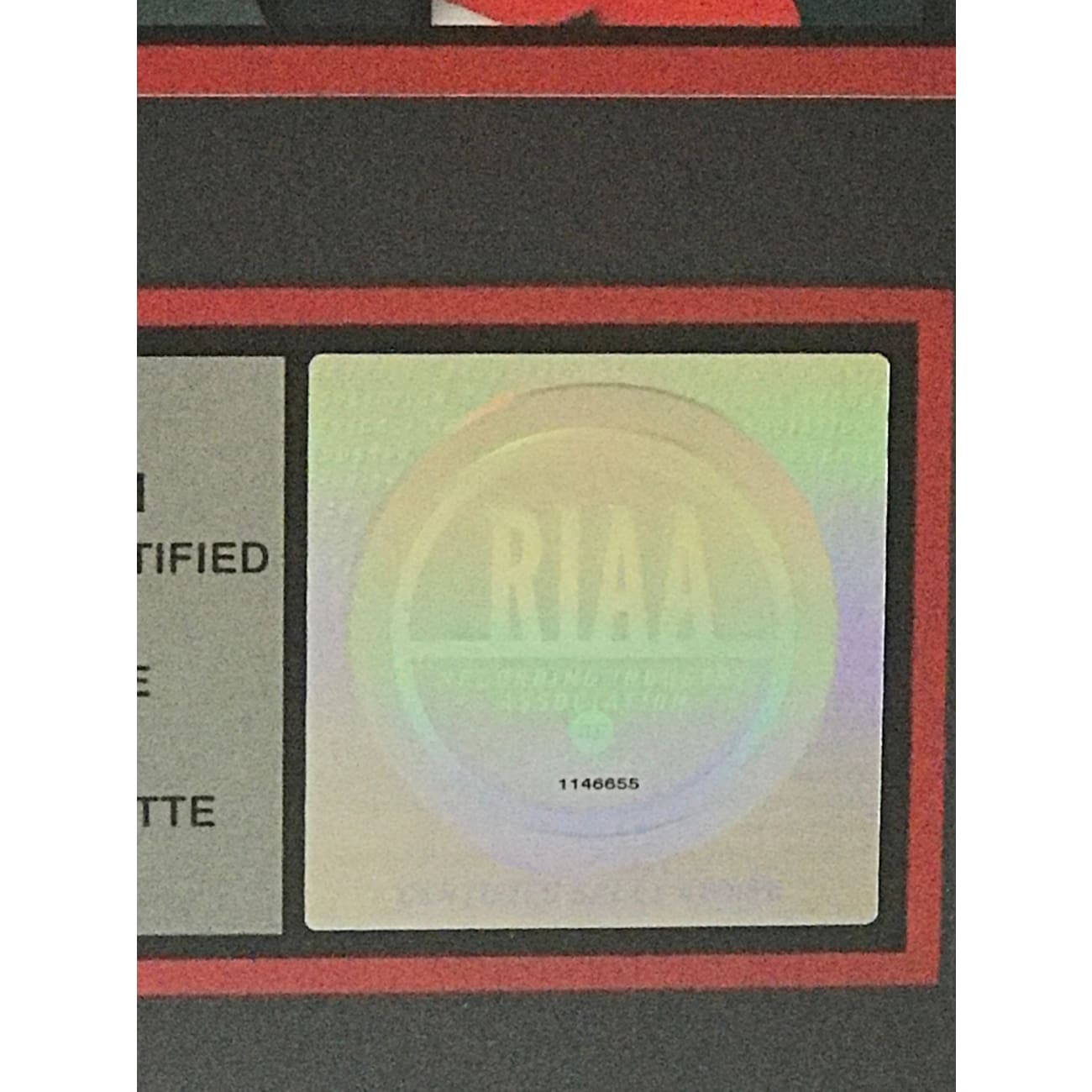 Dido No Angel RIAA 3x Multi Platinum Album Award - Official Music Collectible for Fans & Display