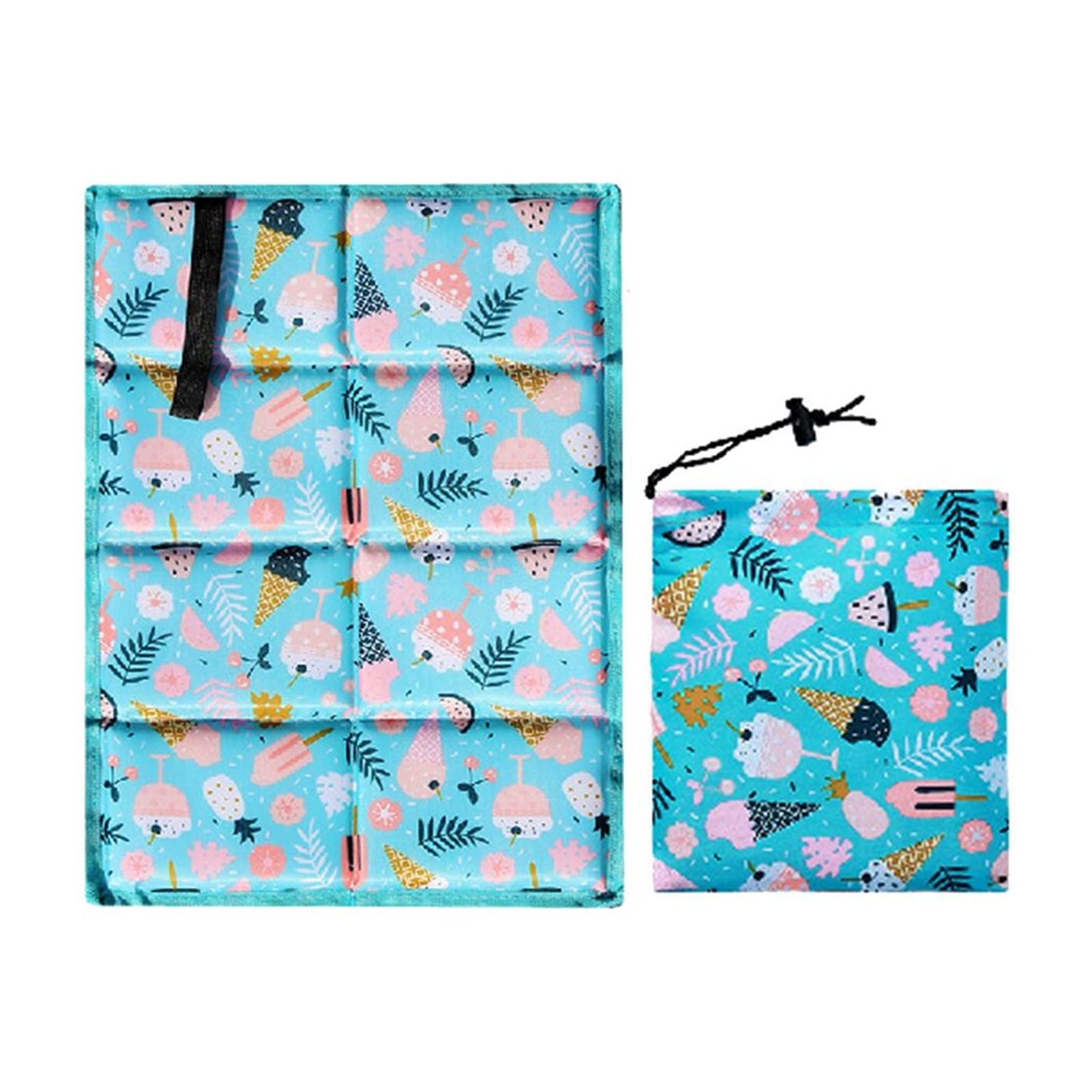 SHUYING Oxford Picnic Mat - Foldable Camping Mat for Beach, Hiking & Outdoor Activities - Portable, Non-Slip, Waterproof Travel Mat (Color E) - Perfect for Picnics, Camping Trips & Beach Days