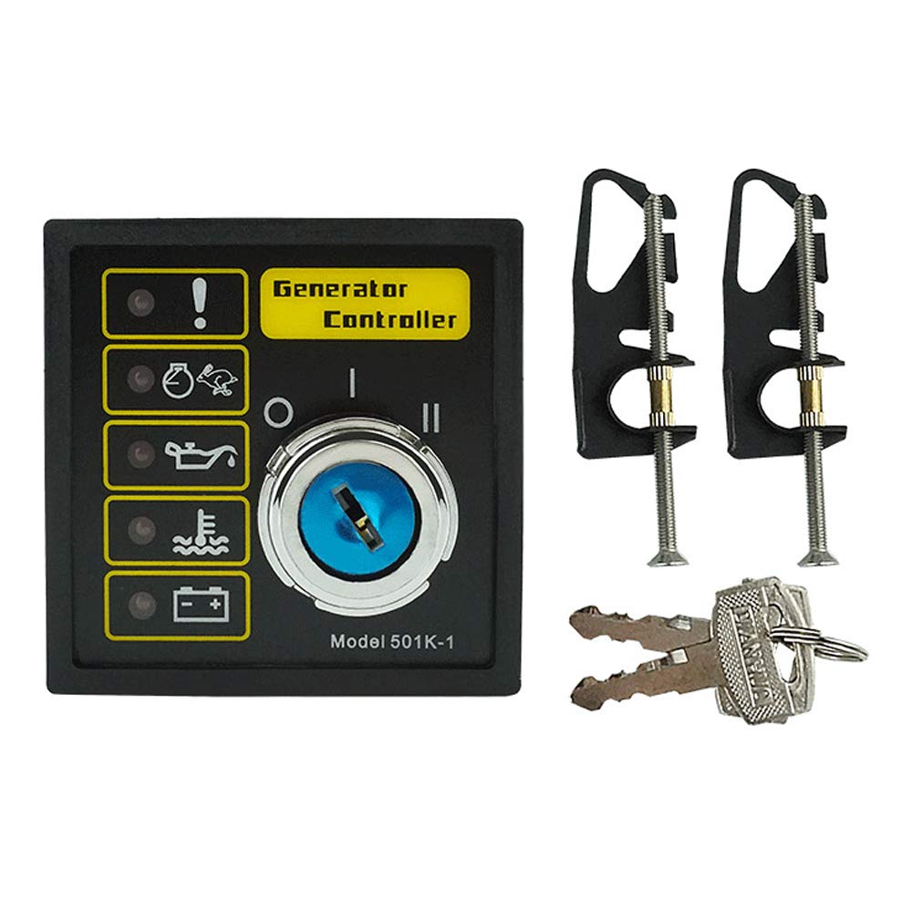 Deep Sea DSE501K Manual Key Start Generator Controller Module - Reliable Power Backup for Home, RV & Outdoor Use in USA