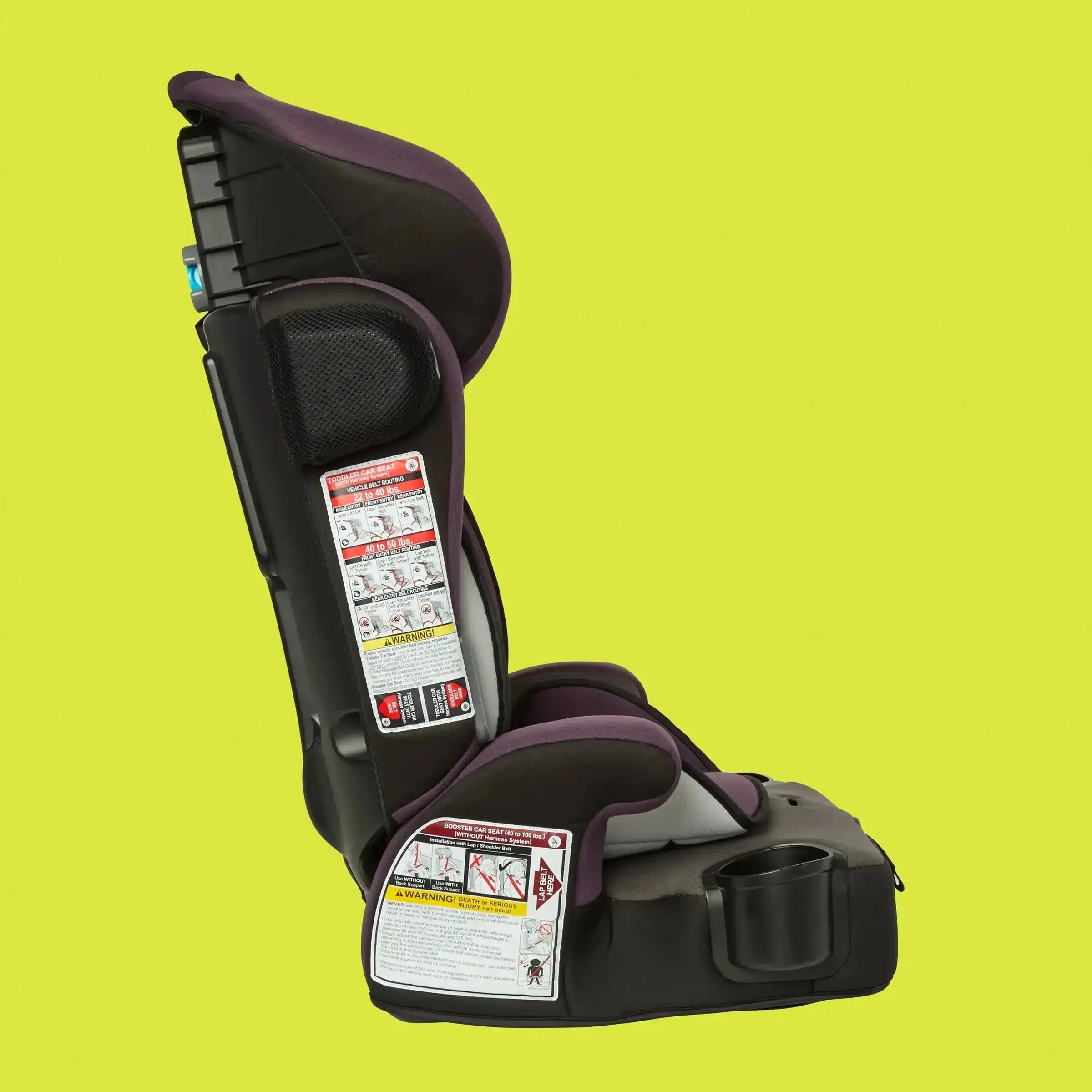 Hybrid™ SI 3-in-1 Convertible Booster Car Seat with Side Impact Protection - Safe for Infants, Toddlers & Big Kids | Perfect for Travel, School & Family Road Trips