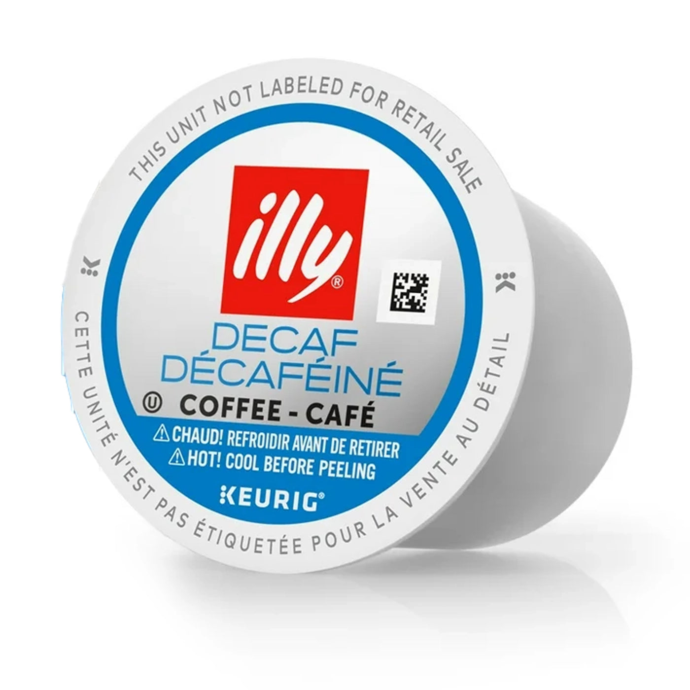 illy Decaffeinato Classico K-Cup® Pods Coffee - 10 Pack | Rich & Smooth Decaf Coffee for Keurig Brewers | Perfect for Home, Office, or Gifting