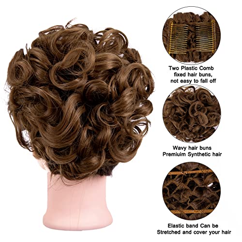 Messy Bun Hair Clip - Perfect for Curly Hair, Easy Chignon Updo for Women | Great for Work, Parties & Everyday Wear