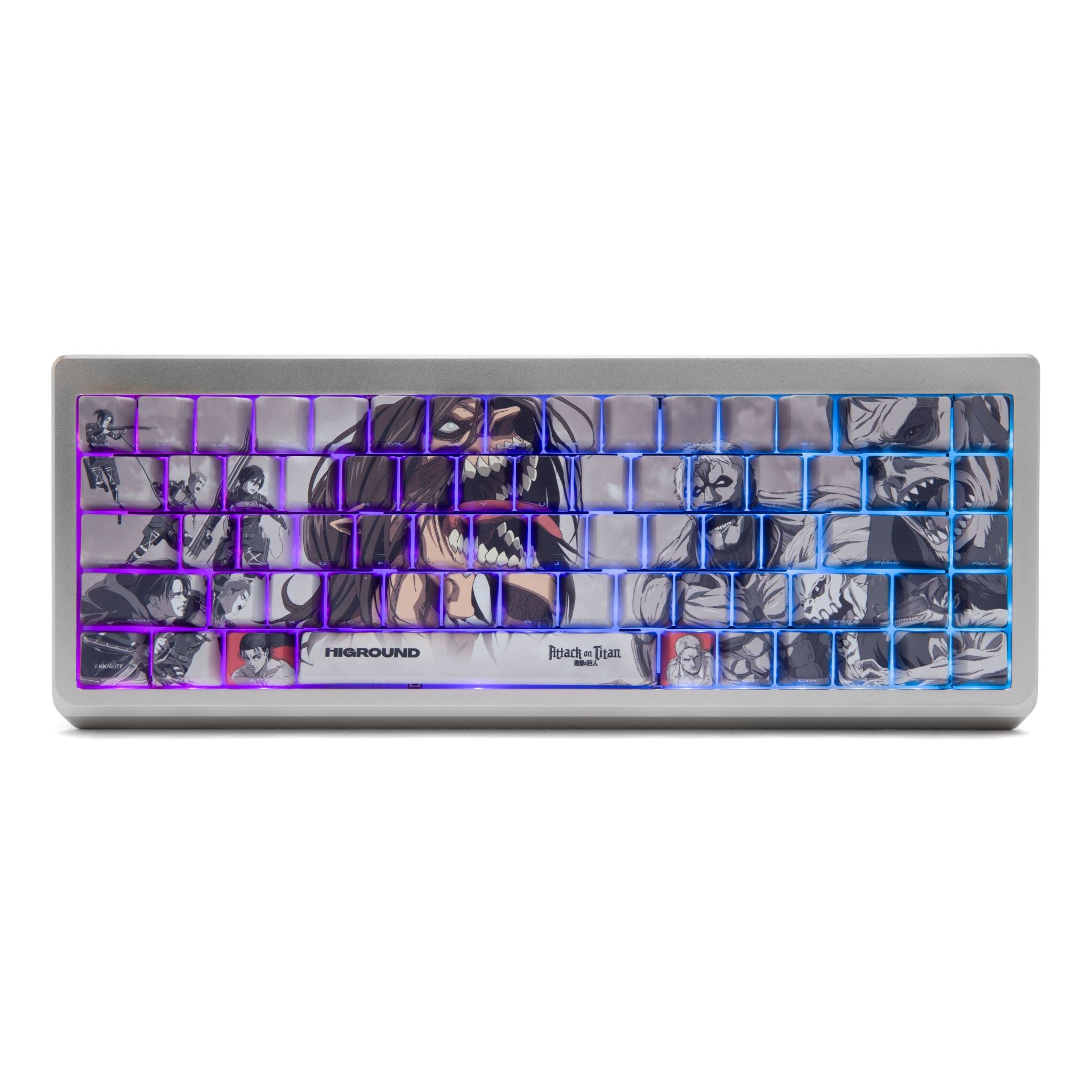 AOT2 x HG Summit 65 Keyboard 2.0 - 65% Mechanical Gaming Keyboard with Hot-Swappable Switches | Perfect for Esports, Coding & Office Work