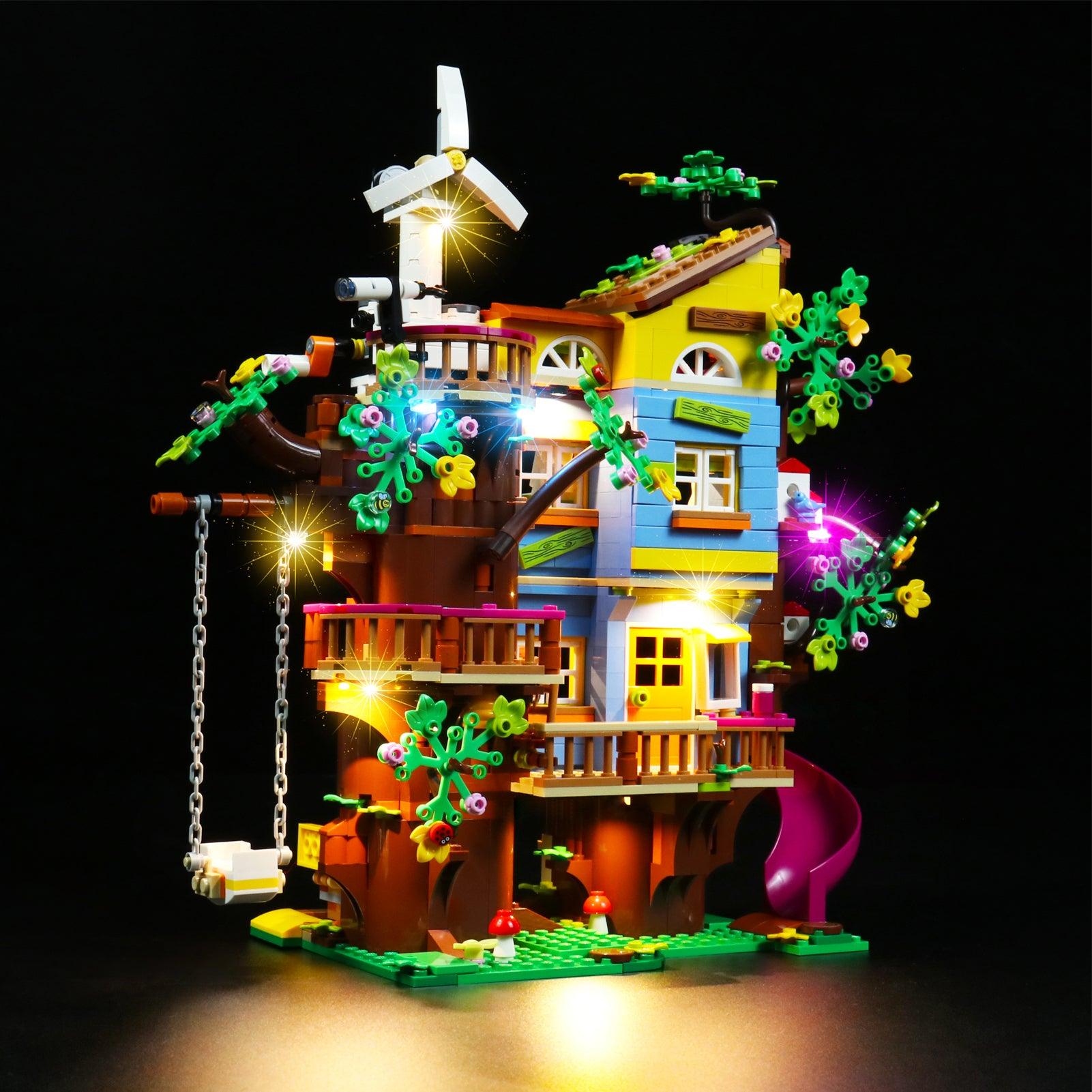 Best Light Kit for Lego Friends Friendship Tree House 41703 - DIY LED Lighting Set for Enhanced Display - Perfect for Bedroom Decor, Gift Ideas & Lego Enthusiasts