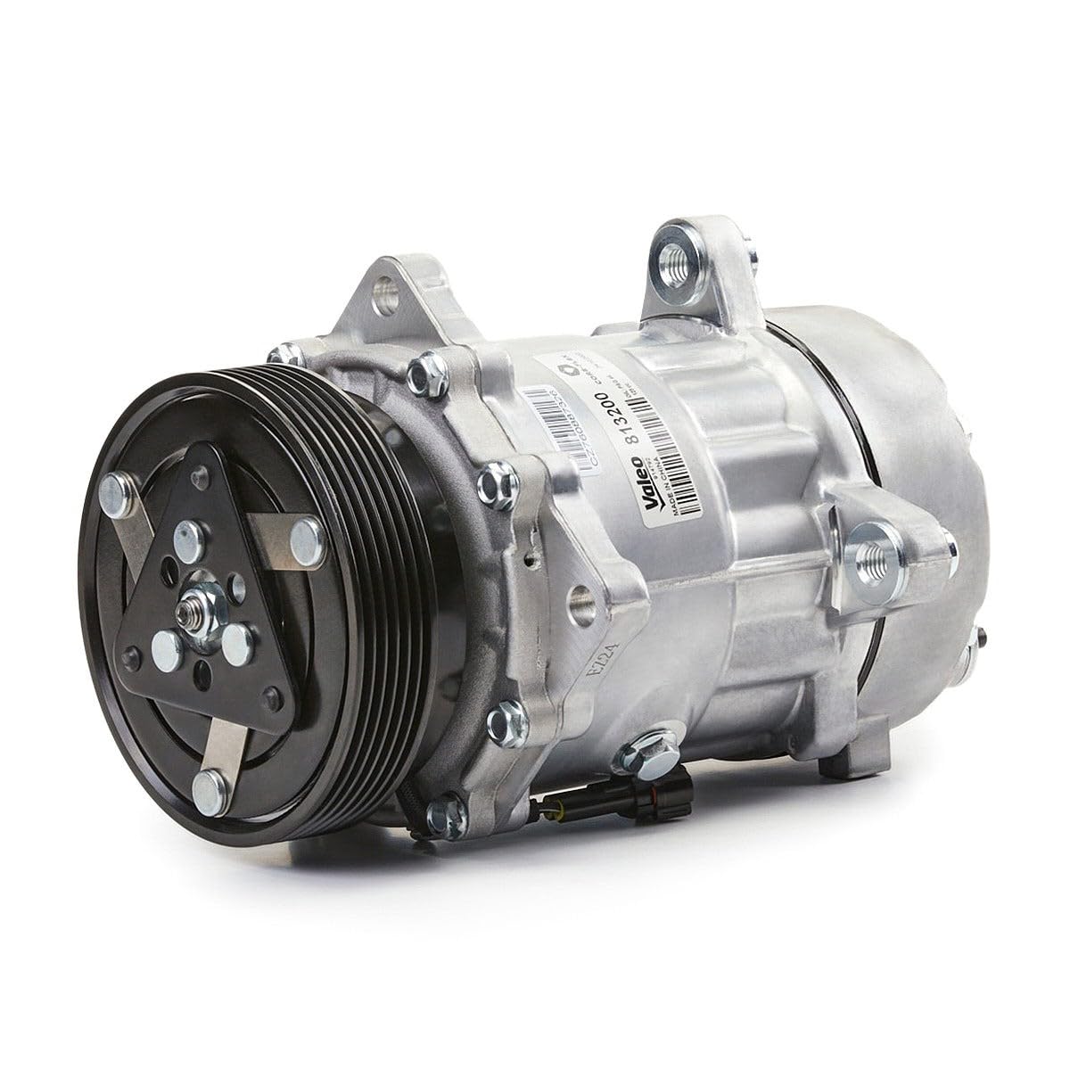 VALEO 813200 AC Compressor for Audi TT 2003-2006 Models - 1 Pack - High Performance Auto Air Conditioning Replacement Part for Smooth Cooling in Summer Driving