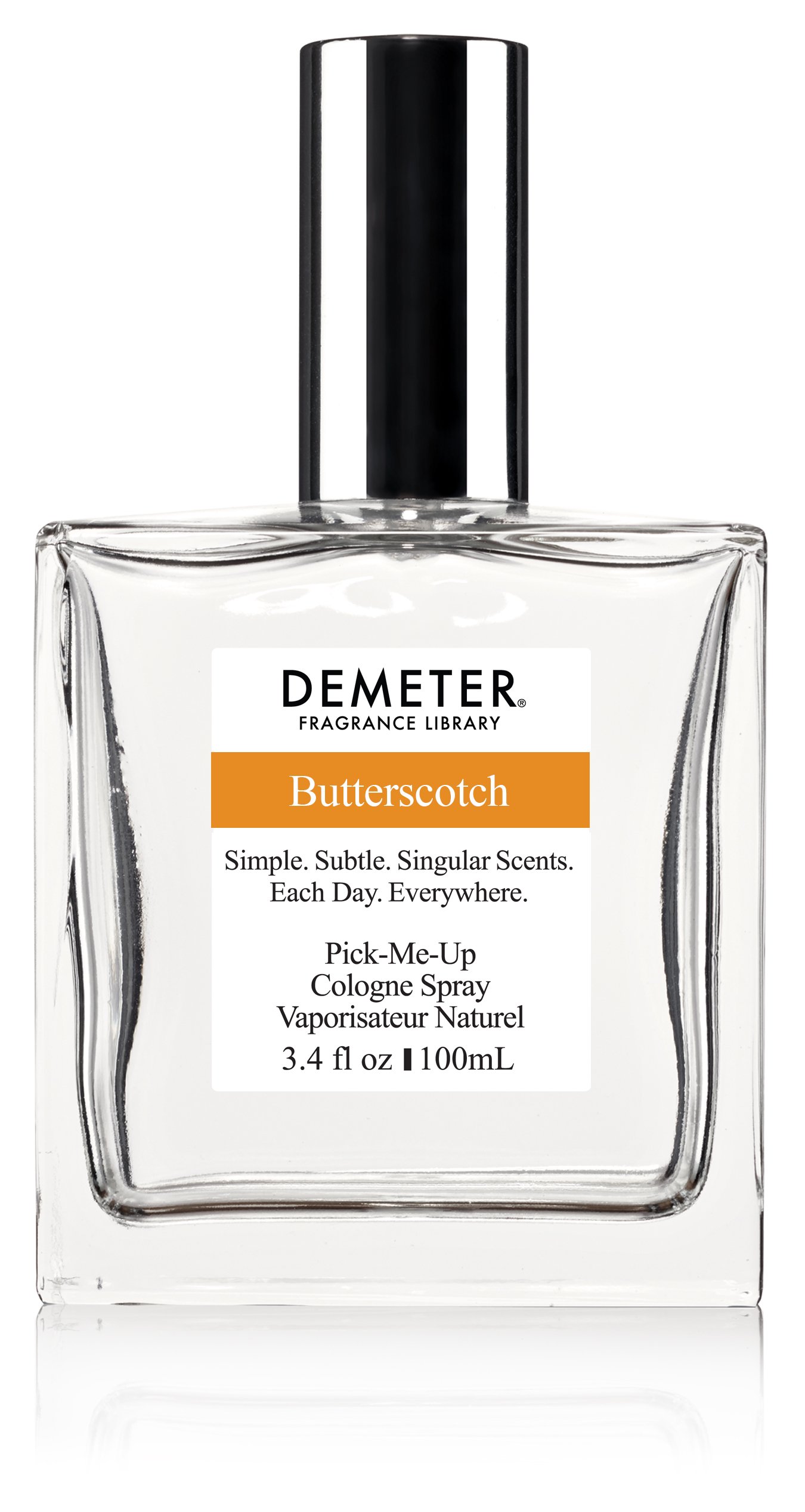 DEMETER Fragrance Library Butterscotch Cologne Spray 3.4 oz - Sweet Gourmand Perfume for Women & Men, Daytime Wear & Special Occasions