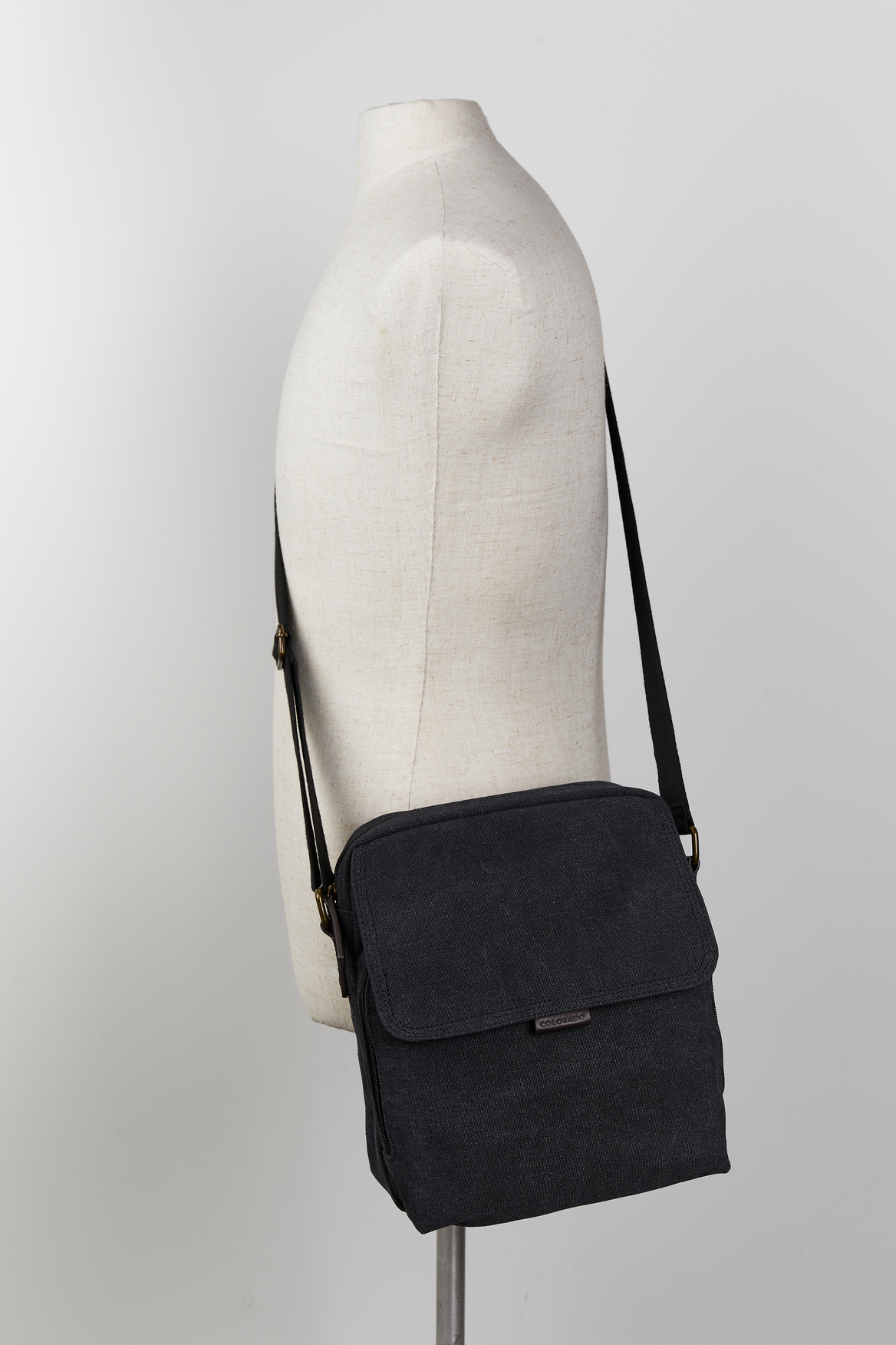 Stylish Blake Canvas & Leather Trim City Bag for Women - Perfect for Work, Travel & Everyday Use