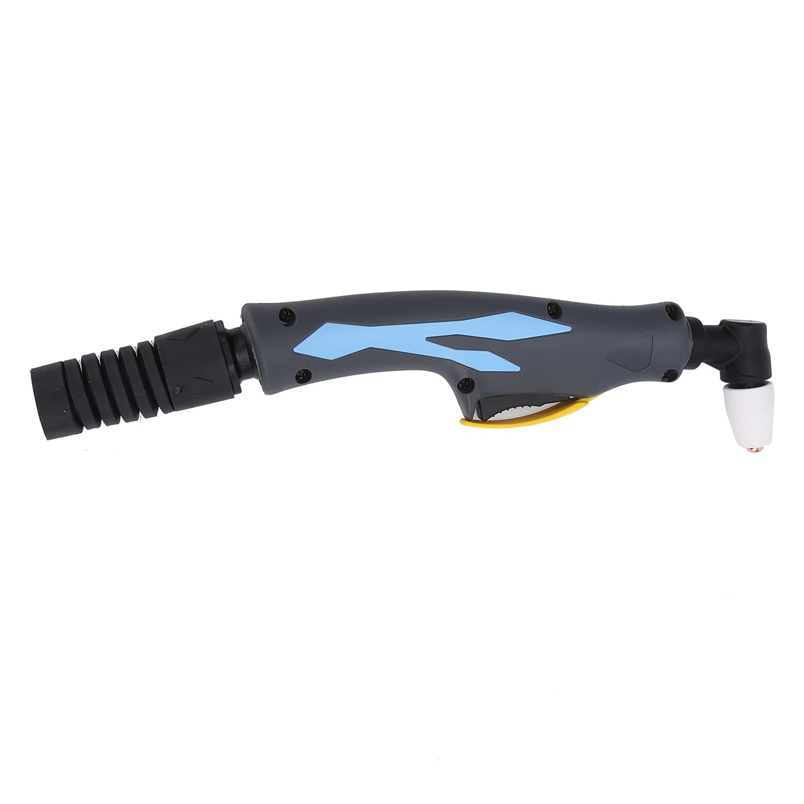 TIG Welding Torch Head with Curved Handle - Industrial Electroplating Welder Gun for Cutting Machine | Heavy Duty Welding Accessories | Perfect for Metal Fabrication, Automotive Repair & DIY Projects