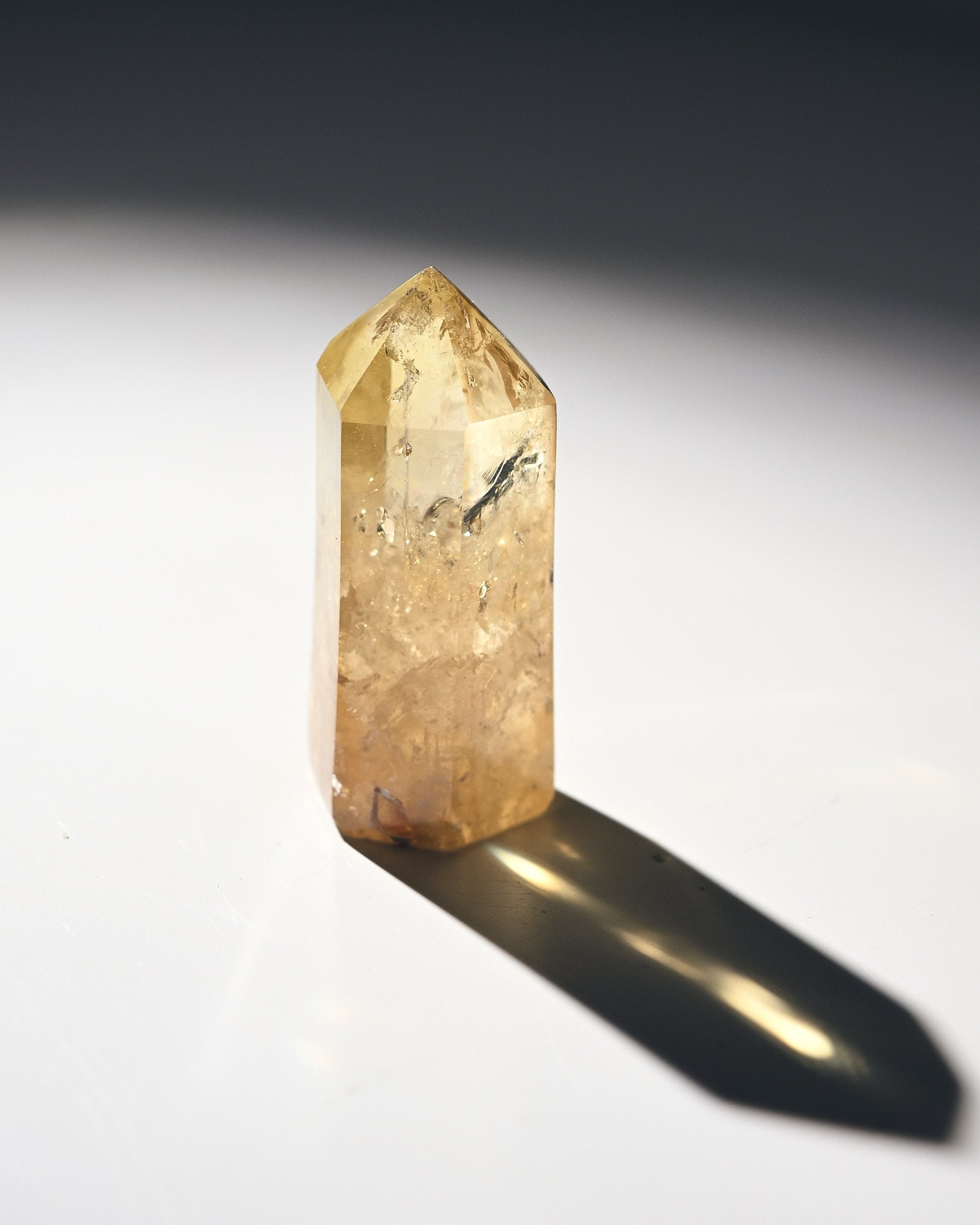 Natural Golden Citrine Point 2.5 Inch - Healing Crystal for Meditation, Chakra Balancing & Home Decor | Perfect for Spiritual Gifts, Yoga Practice & Energy Work