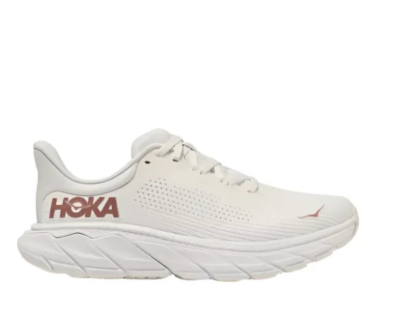 Arahi 7 Women's Stability Running Shoes - White | Supportive Cushioned Sneakers for Jogging, Walking & Gym Workouts | Lightweight & Breathable for All-Day Comfort