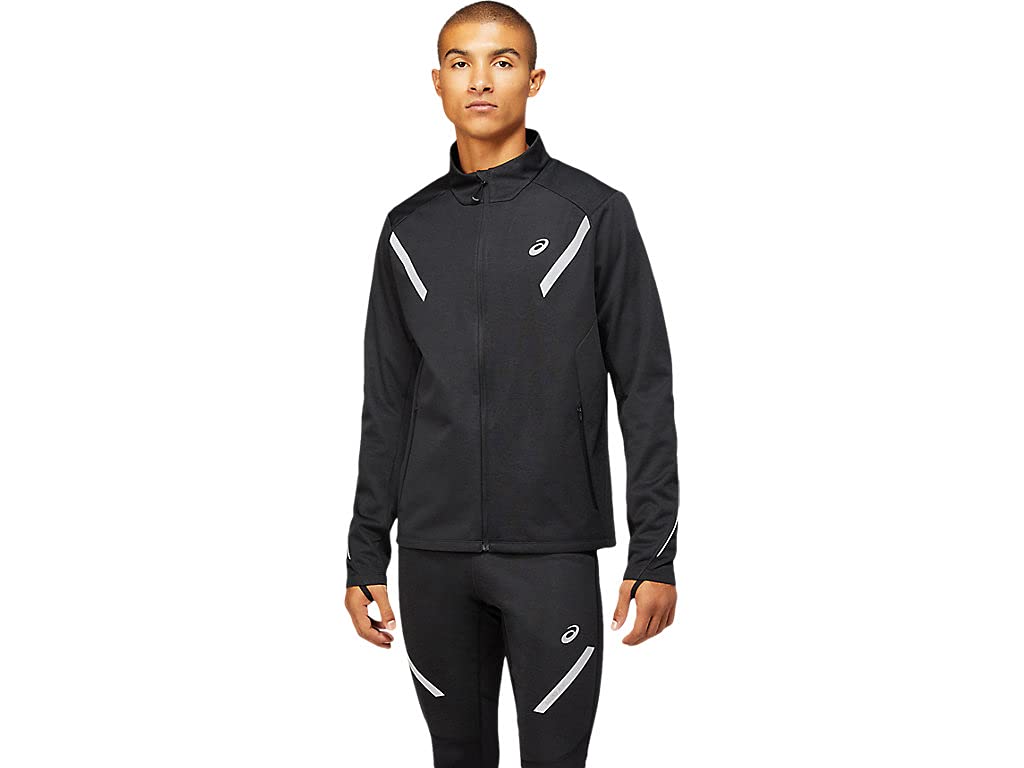ASICS Men's LITE-Show Winter Running Jacket - Waterproof Windbreaker for Cold Weather - Reflective Running Gear for Night Jogging & Outdoor Activities
