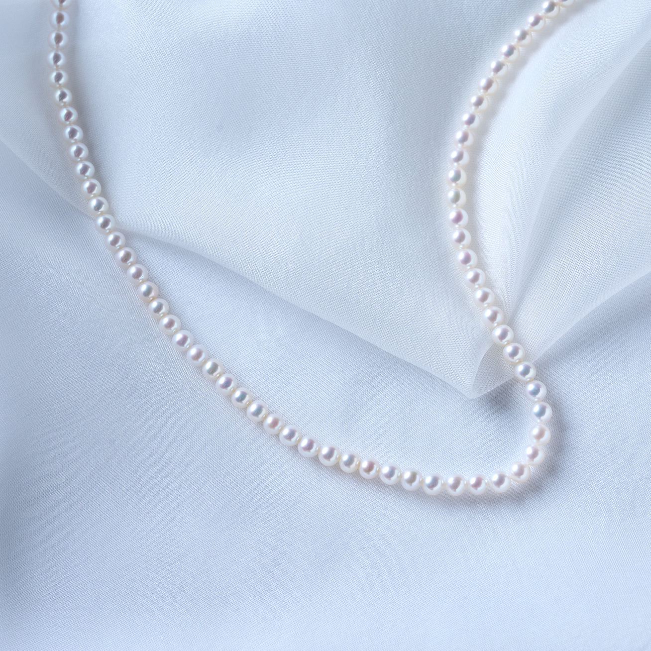 18K Gold Freshwater Pearl Necklace for Women - Elegant Cultured Pearls Jewelry Gift for Wedding, Anniversary & Special Occasions