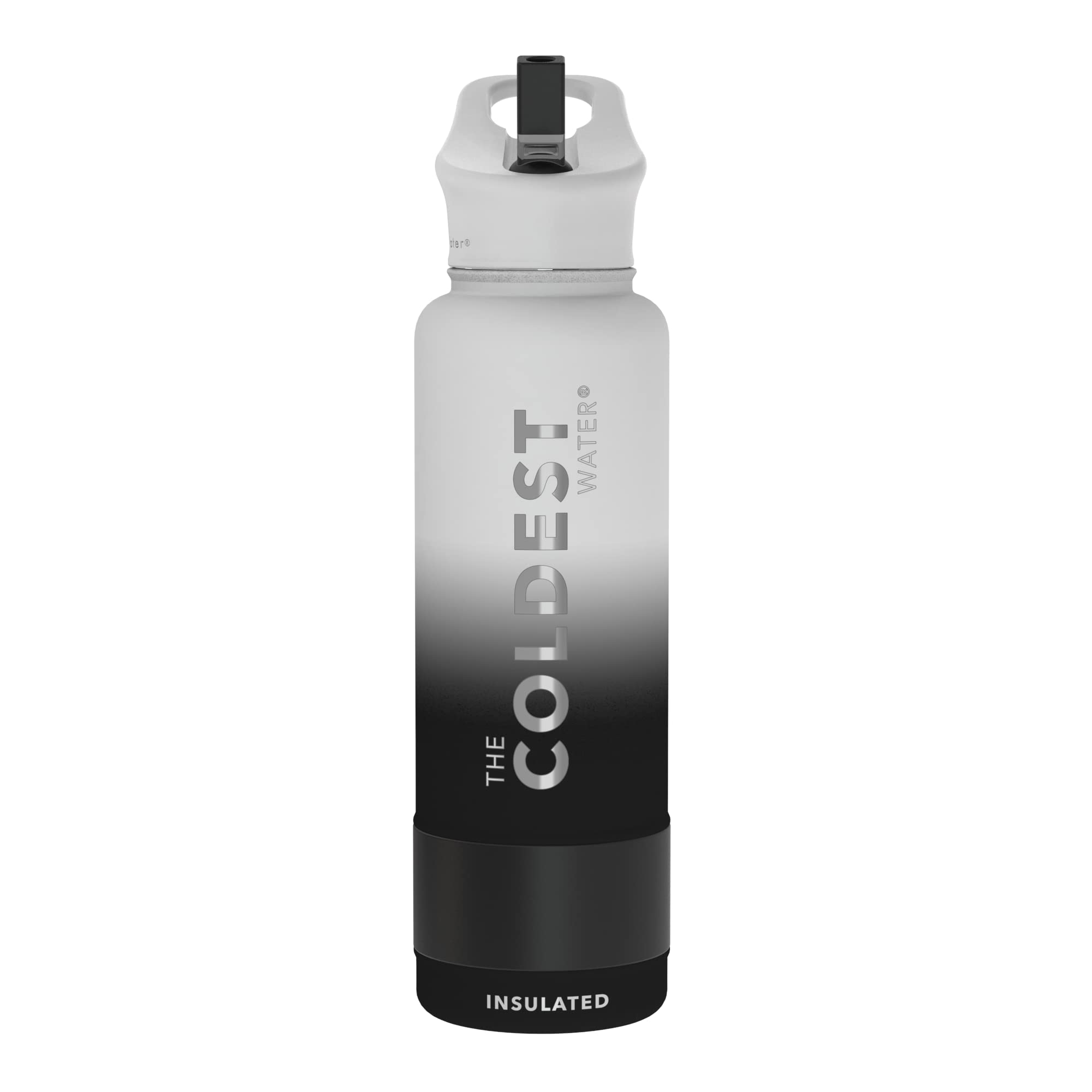Coldest Sports Water Bottle 40oz - Vacuum Insulated Stainless Steel Thermos with Straw Lid, Leak Proof & Reusable - Perfect for Gym, Hiking, Workouts & Outdoor Activities (Hyperspace)