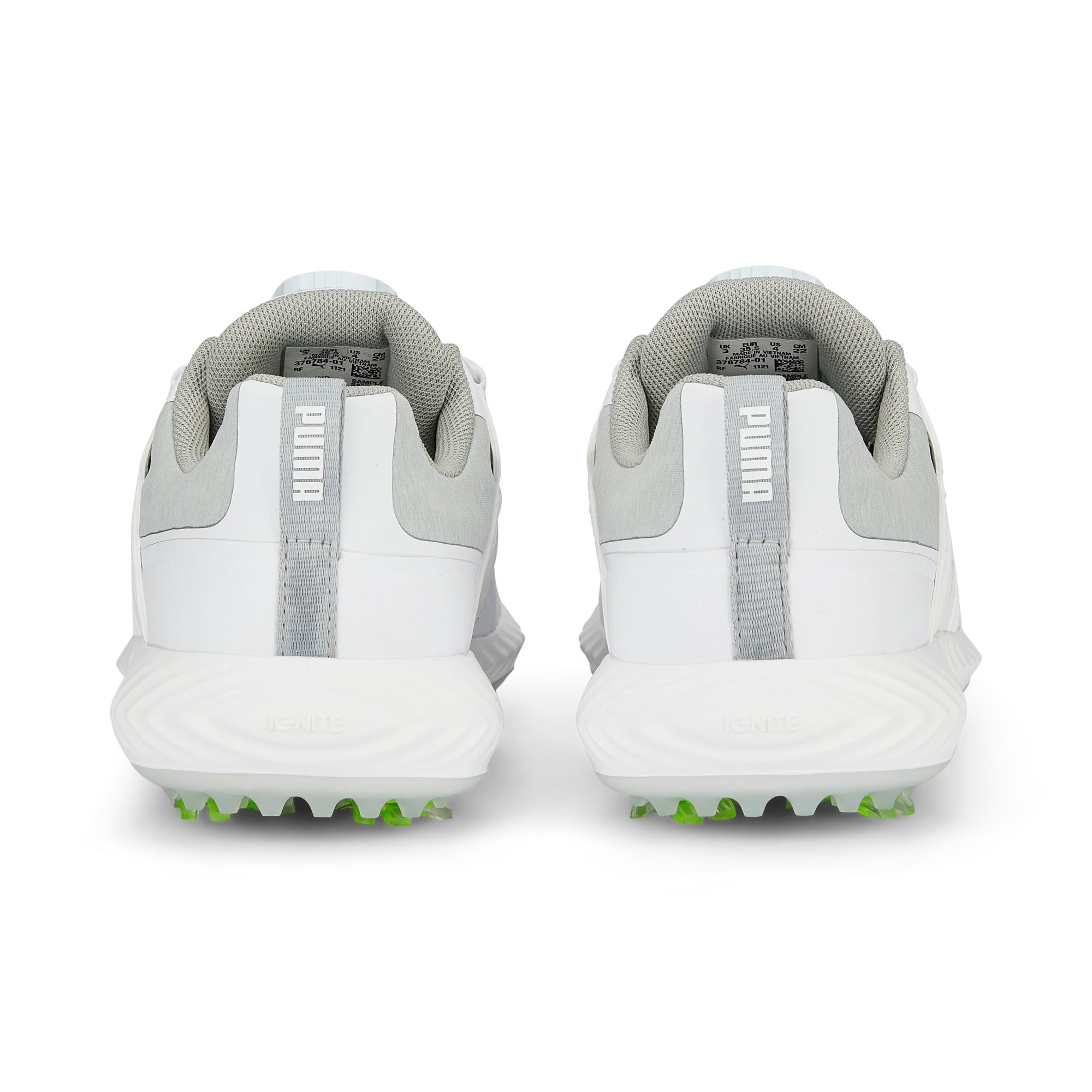 Youth IGNITE PWRCAGE Golf Shoes for Men - Lightweight & Comfortable Spiked Golf Shoes for Enhanced Traction - Perfect for Golf Tournaments & Casual Play