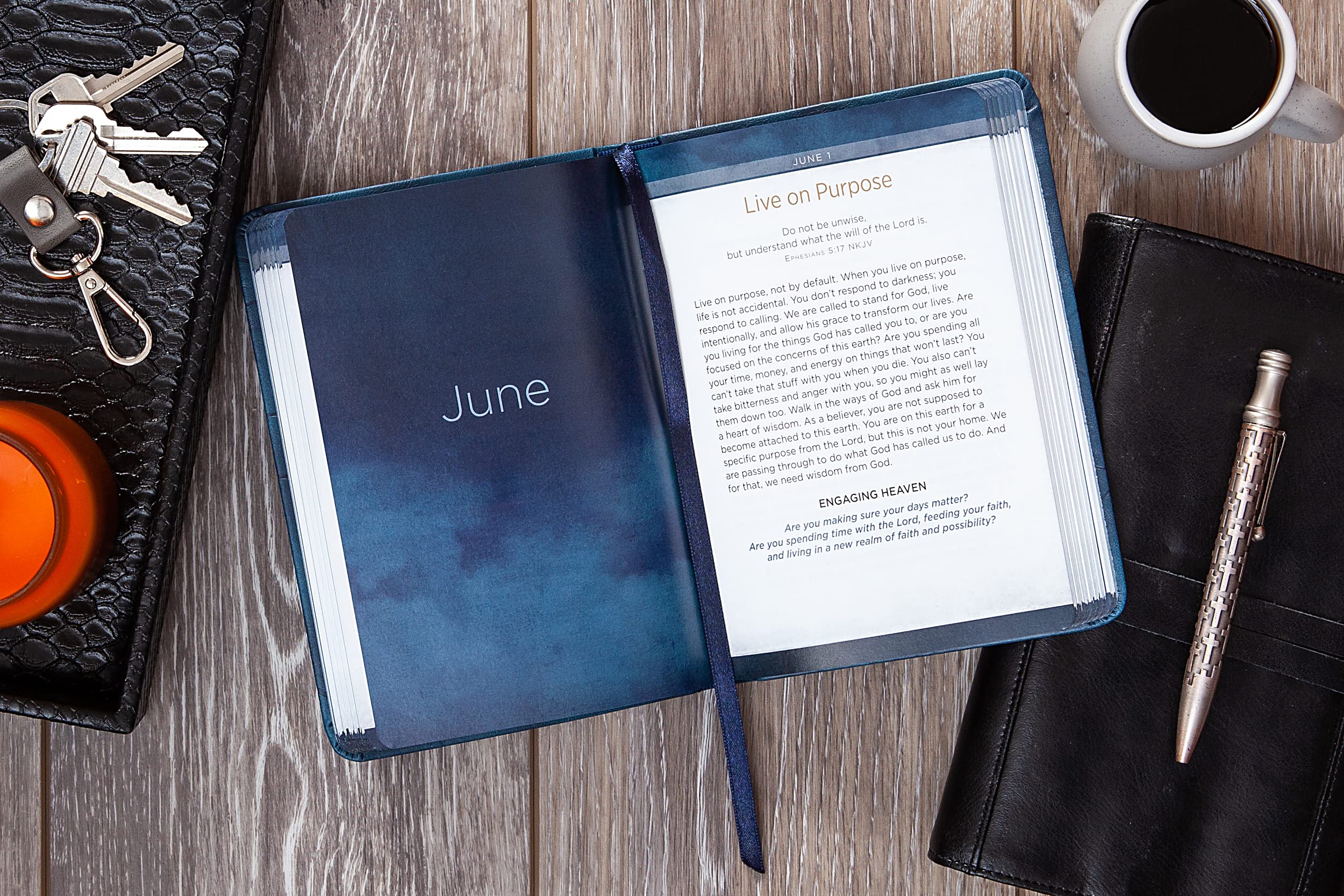 Engaging Heaven Today: 365 Daily Devotions for Spiritual Growth - Perfect for Morning Prayer & Bible Study