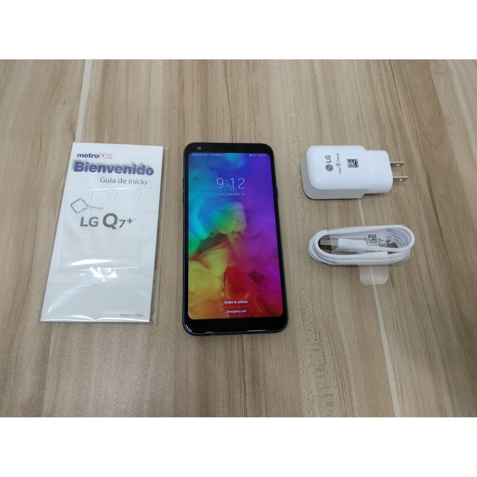 LG Q7 Plus LMQ610MA 64GB Unlocked Smartphone for MetroPCS - Fast Performance, HD Display & Long Battery Life - Perfect for Streaming, Gaming & Business Use