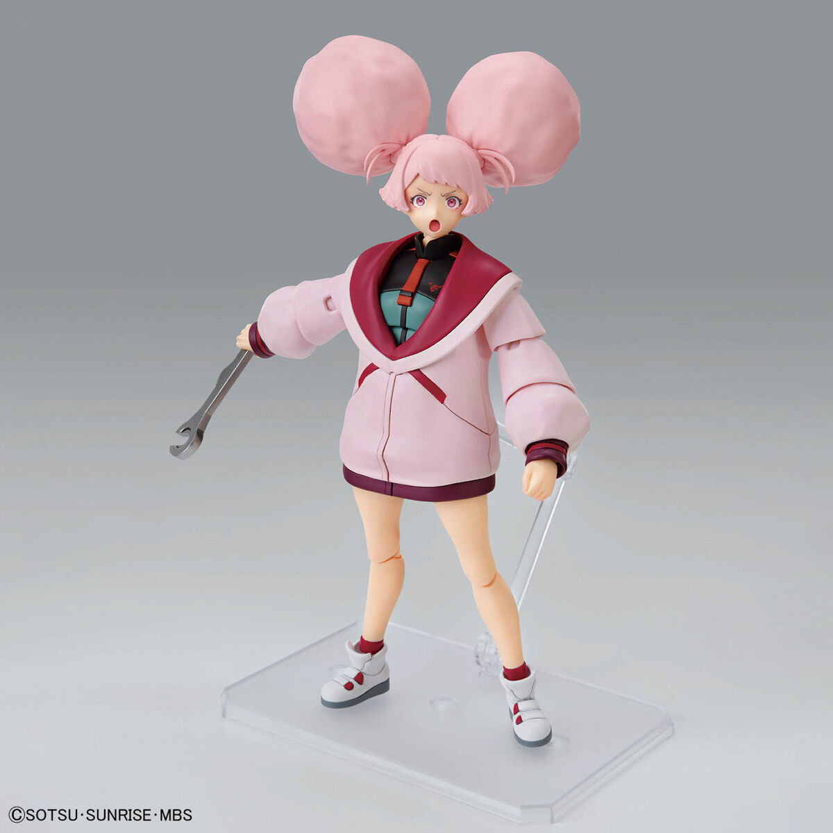 Figure Rise Standard Gundam The Witch From Mercury ChuChu (Chuatury Panlunch) Model Kit - High-Quality Anime Action Figure for Collectors & Gundam Fans - Perfect for Display, Cosplay & DIY Building Projects
