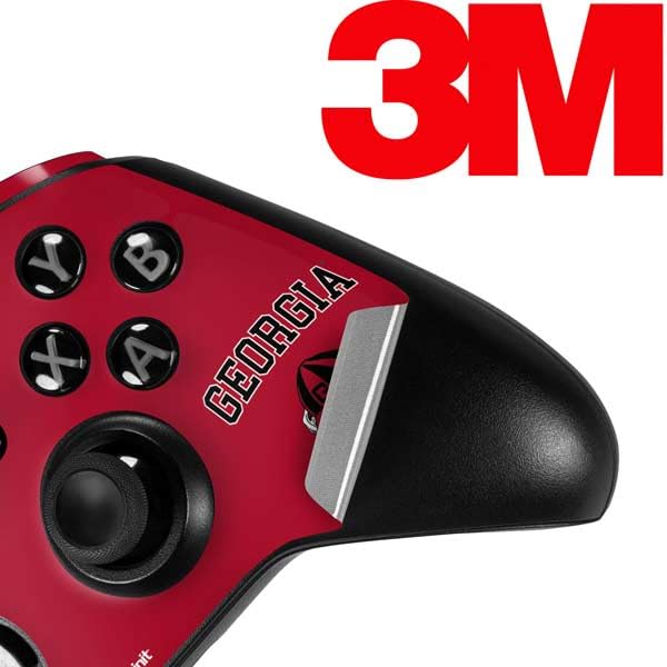 Official University of Georgia Bulldogs Gaming Skin for Xbox One Elite Controller - Custom Decal Sticker | Perfect for Gamers, Collectors & UGA Fans - Durable Protection for Your Controller