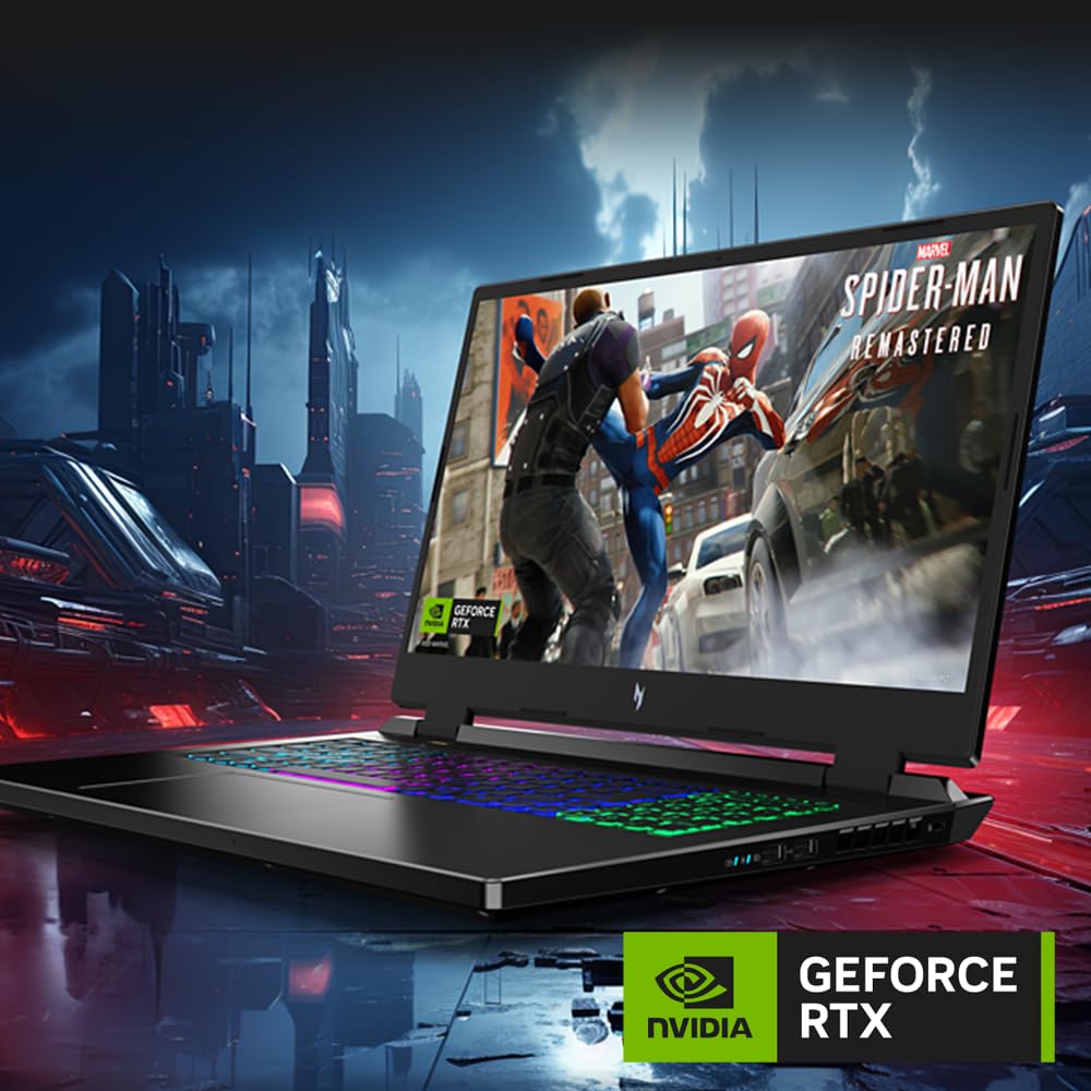 Acer Nitro 17 Gaming Laptop - Intel Core i7-14650HX, NVIDIA RTX 4060, 17.3