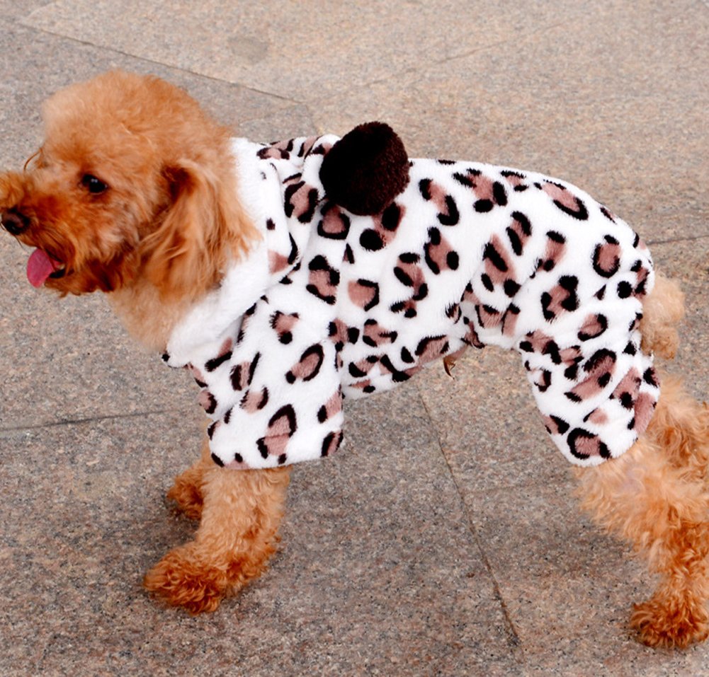Petparty® Soft & Cozy Dog Jumpsuit - Fashionable Hoodie Coat for Small & Medium Dogs - Perfect for Winter Walks & Indoor Comfort