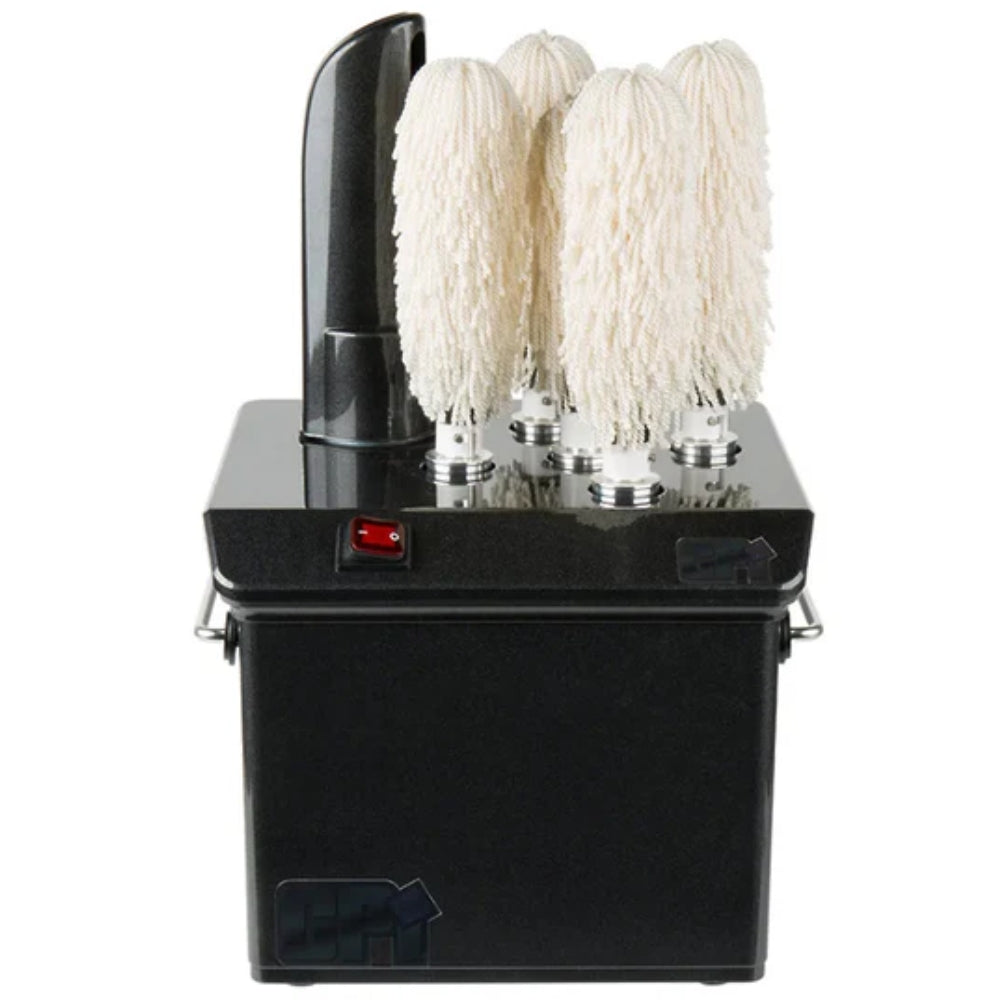 CPI Glass Dryer & Polisher Steam Shine Pro - Black | Professional Glass Cleaning & Polishing Tool for Cars, Windows & Mirrors | Perfect for Auto Detailing & Home Cleaning