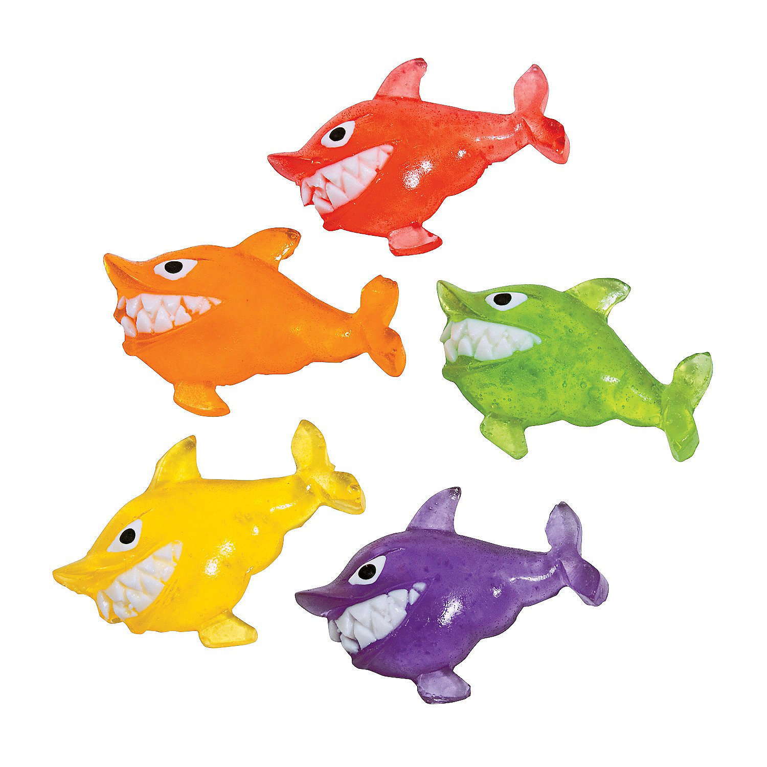 Delicious Gummy Shark Candy - 38 Individually Wrapped Gummies (1 lb Pack) - Perfect for Halloween Treats, Party Favors & Snack Time