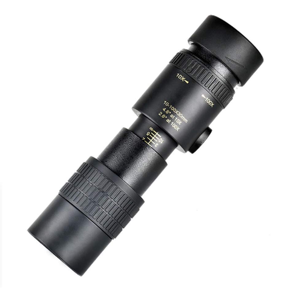 4K 10-300X40mm Waterproof Fogproof Monocular Telescope with Smartphone Adapter & Tripod - High Power Zoom for Bird Watching, Hunting, Camping, Travel, Hiking | Perfect for Outdoor Adventures & Wildlife Observation