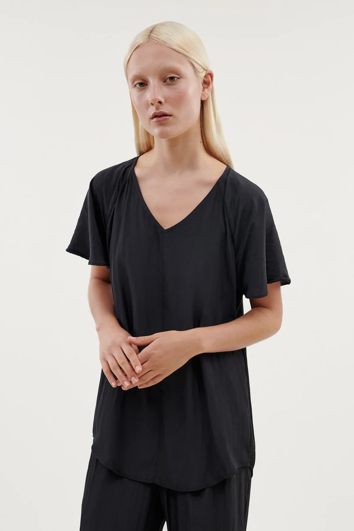 Empati Tee - Soft Cotton T-Shirt for Men & Women in Coal Black | Casual Wear, Street Style & Everyday Comfort