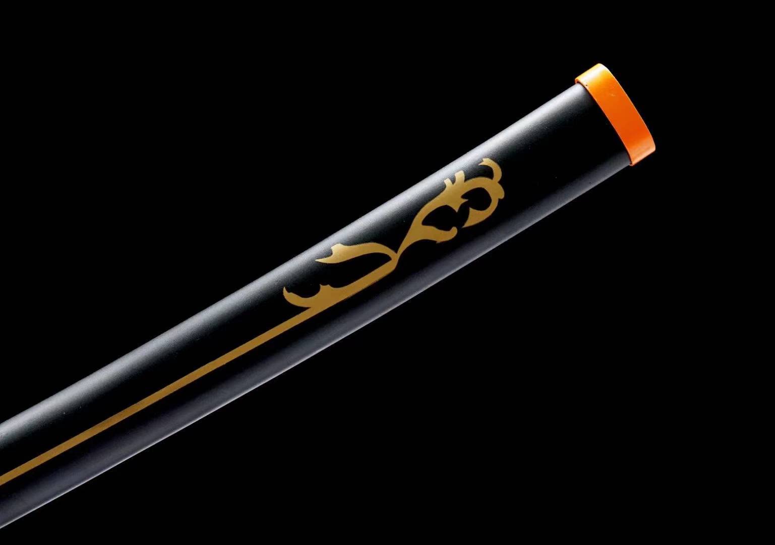 Demon Slayer Sword - Kimetsu no Yaiba Tanjiro Kamado & Shinobu Kochou Cosplay Replica - Carbon Steel Anime Prop for Halloween, Cosplay & Collectors | Japanese Anime Inspired Sword for Display & Roleplay