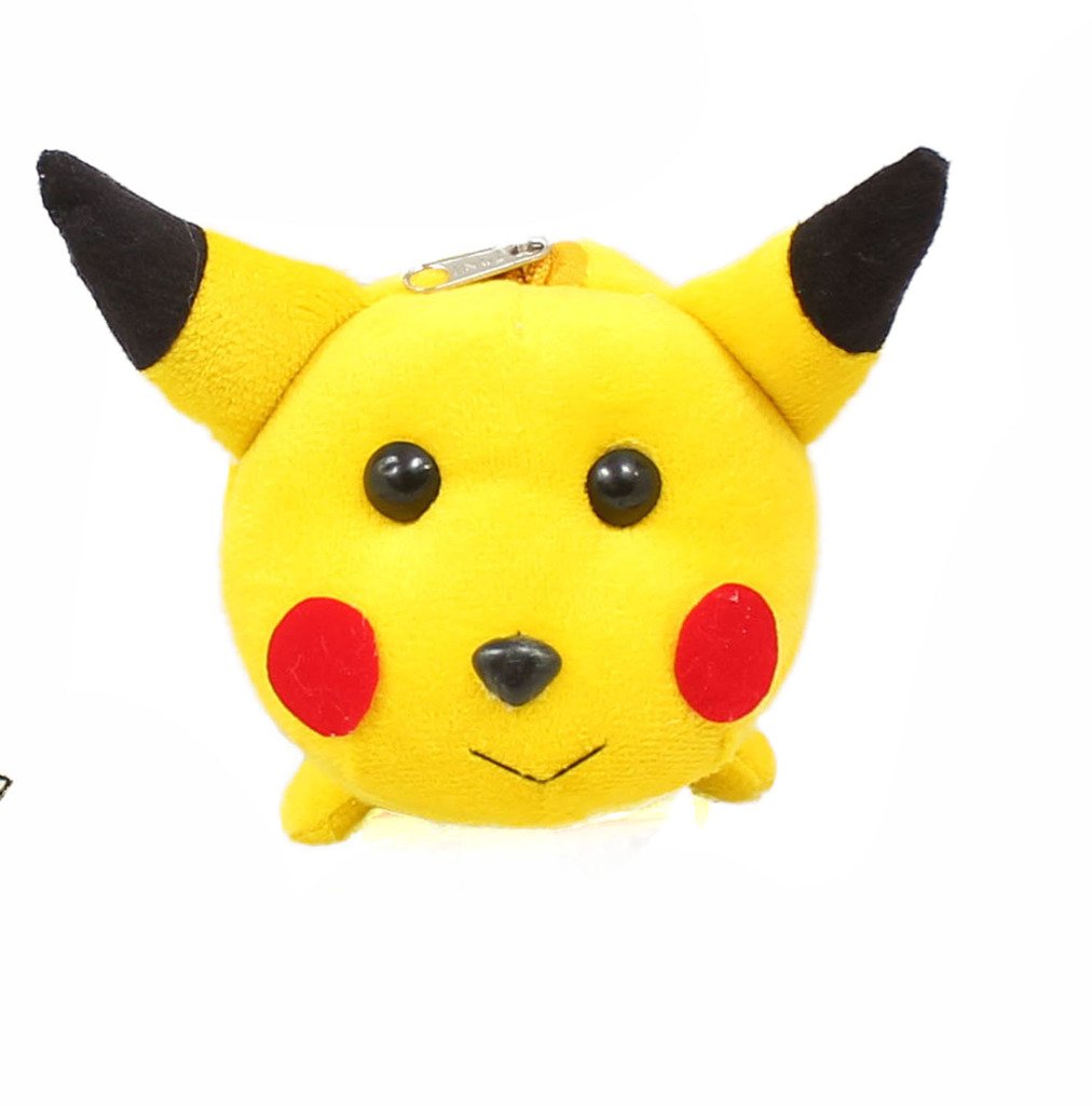 Tickles Kids Cartoon Character Pencil Pouch - Cute School Supplies for Boys & Girls - Yellow Stationery Organizer (28cm) - Perfect for Classroom, Homework & Art Storage